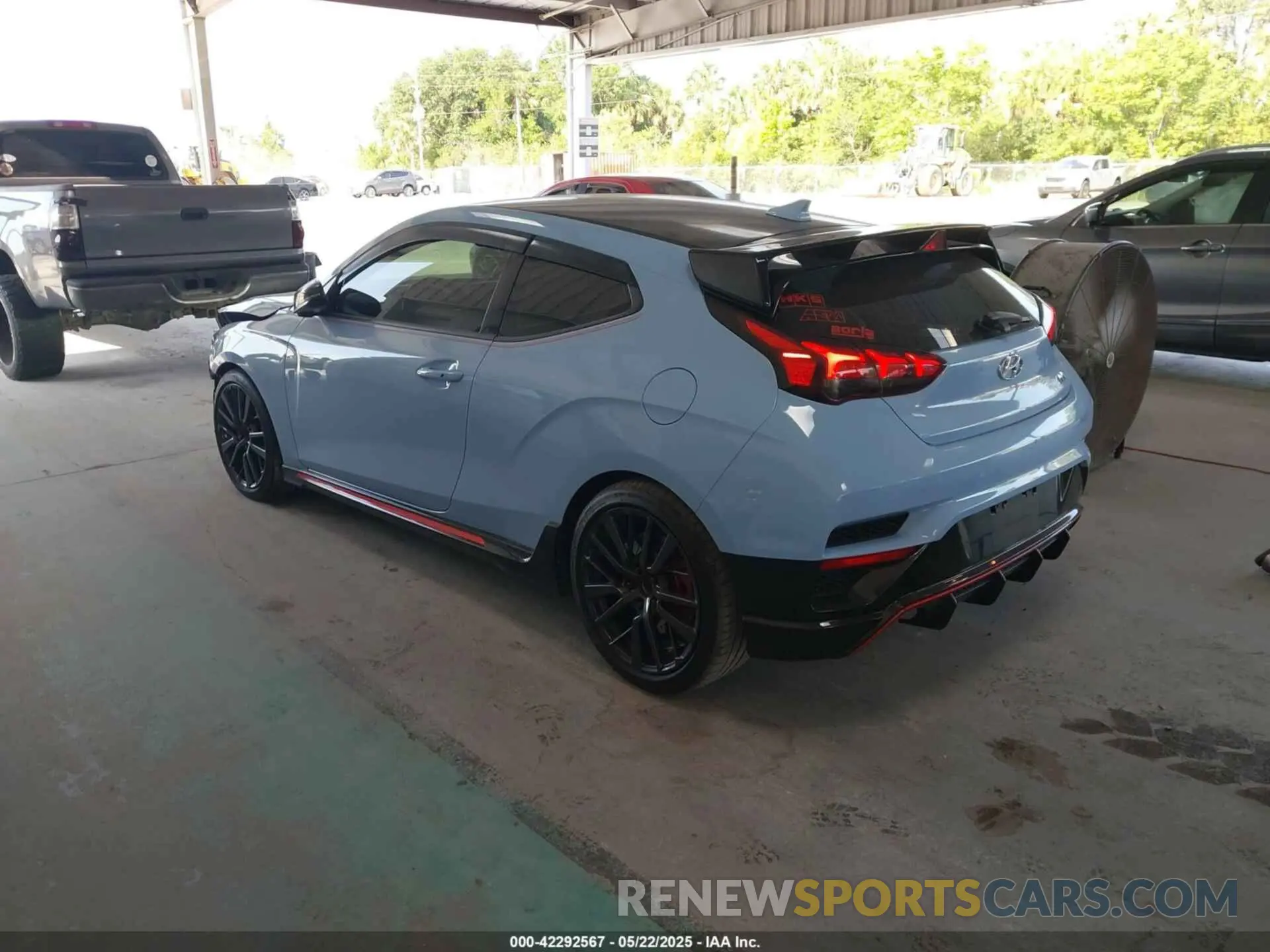 3 Photograph of a damaged car KMHT36AH1LU004224 HYUNDAI VELOSTER N 2020