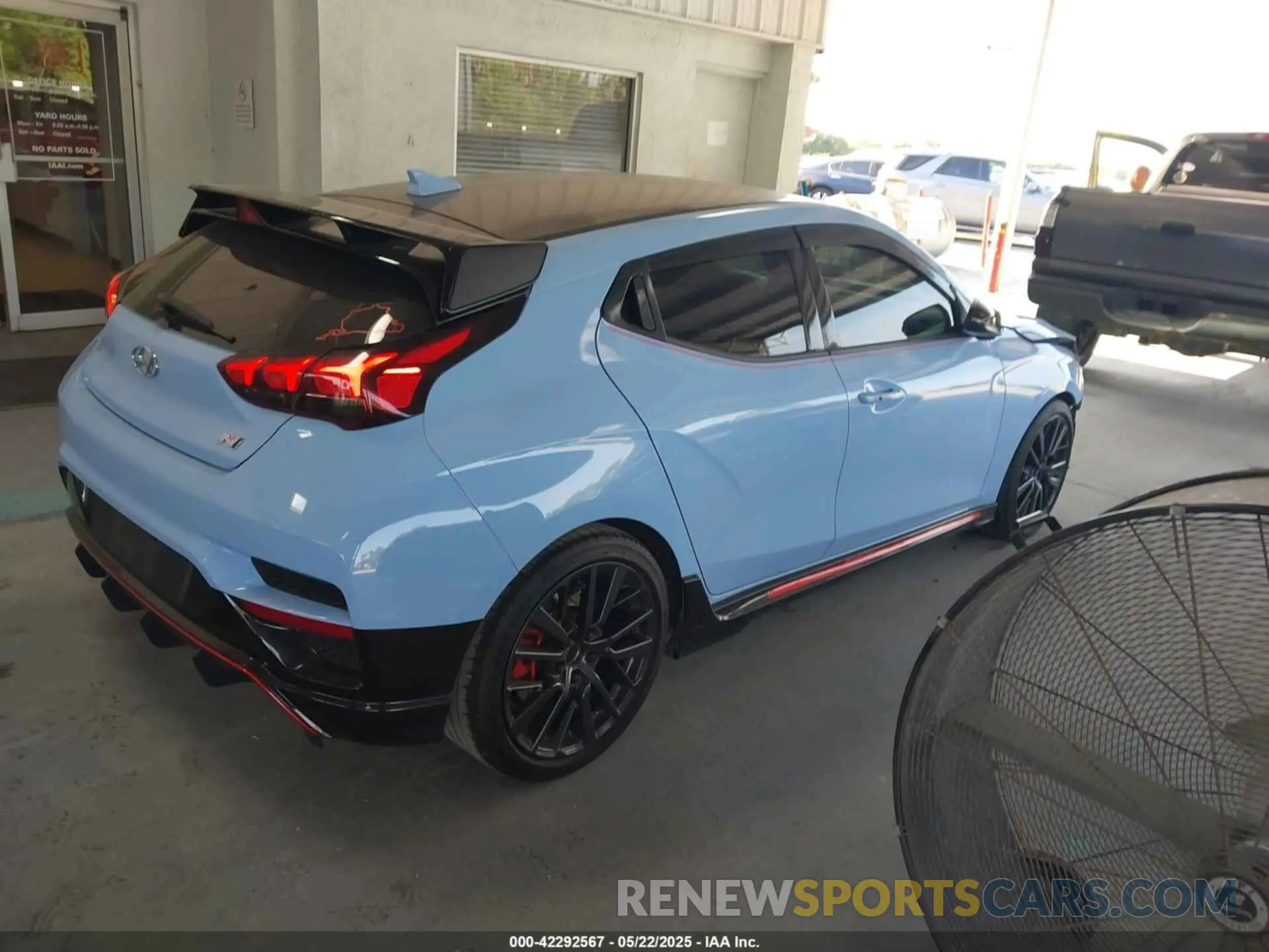 4 Photograph of a damaged car KMHT36AH1LU004224 HYUNDAI VELOSTER N 2020
