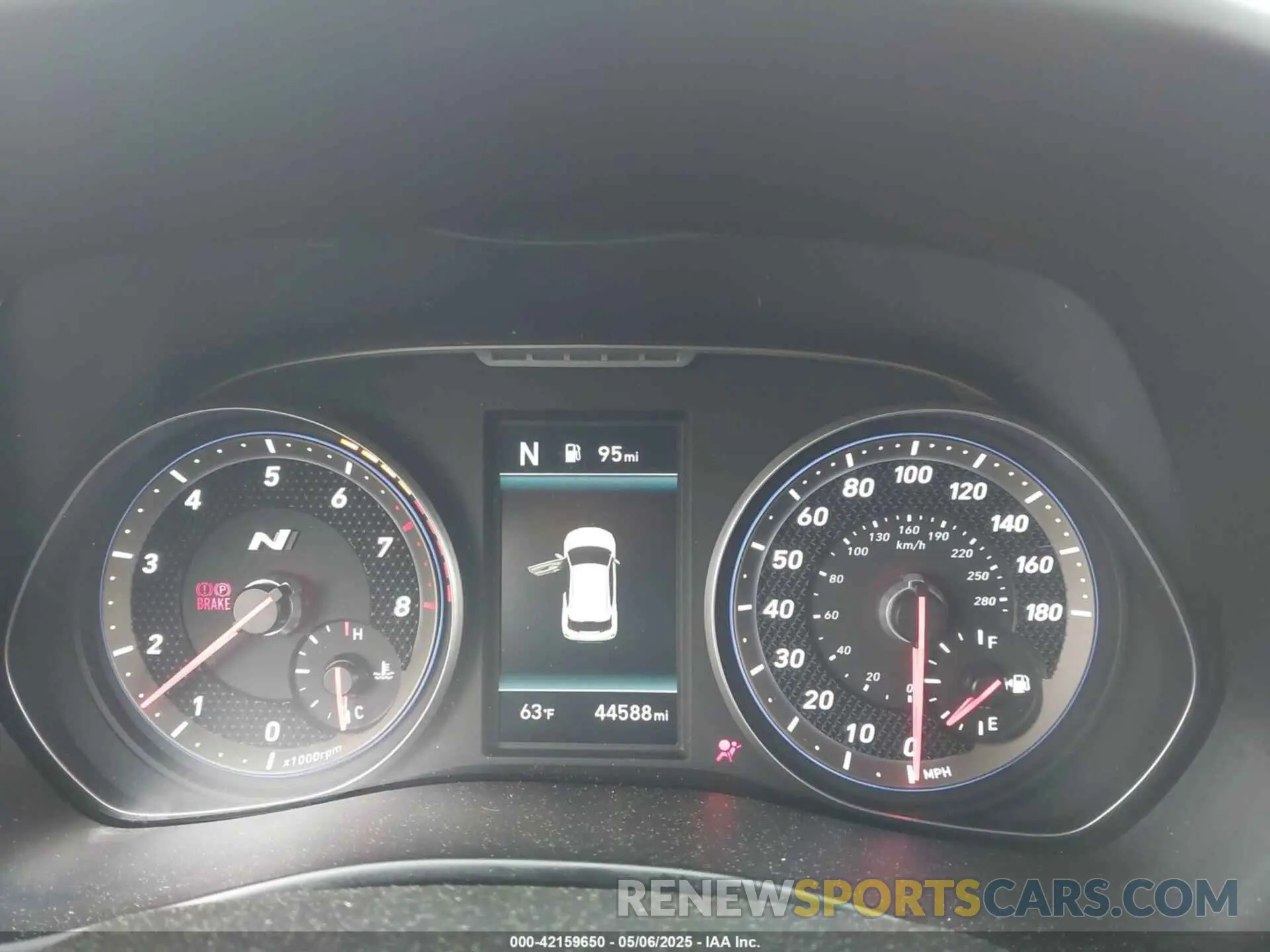 7 Photograph of a damaged car KMHT36AH1LU004630 HYUNDAI VELOSTER N 2020