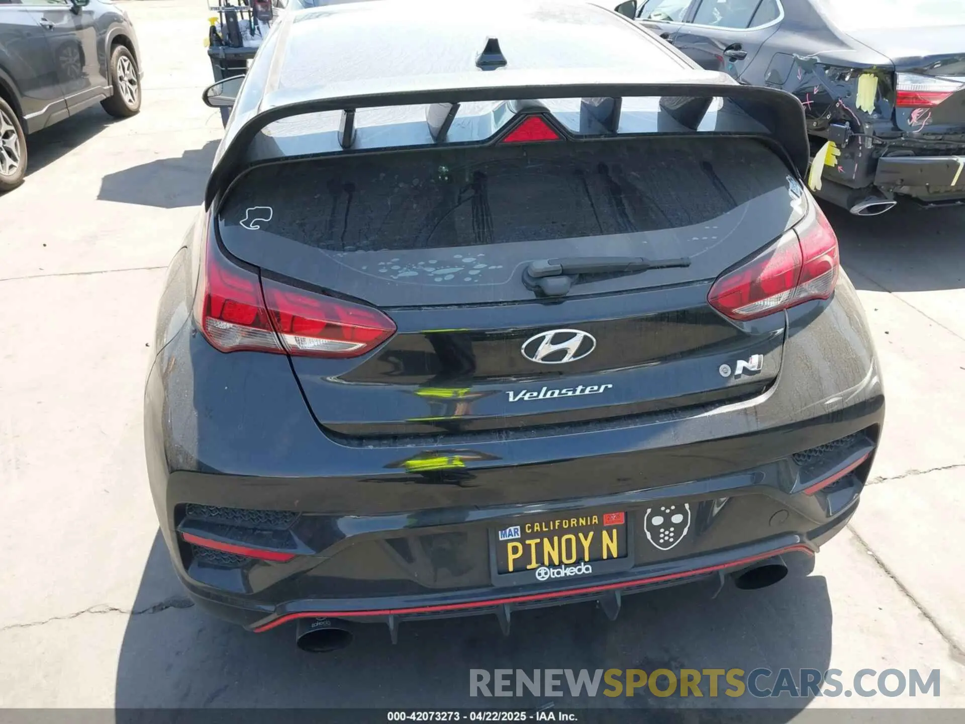 17 Photograph of a damaged car KMHT36AH1LU005437 HYUNDAI VELOSTER N 2020