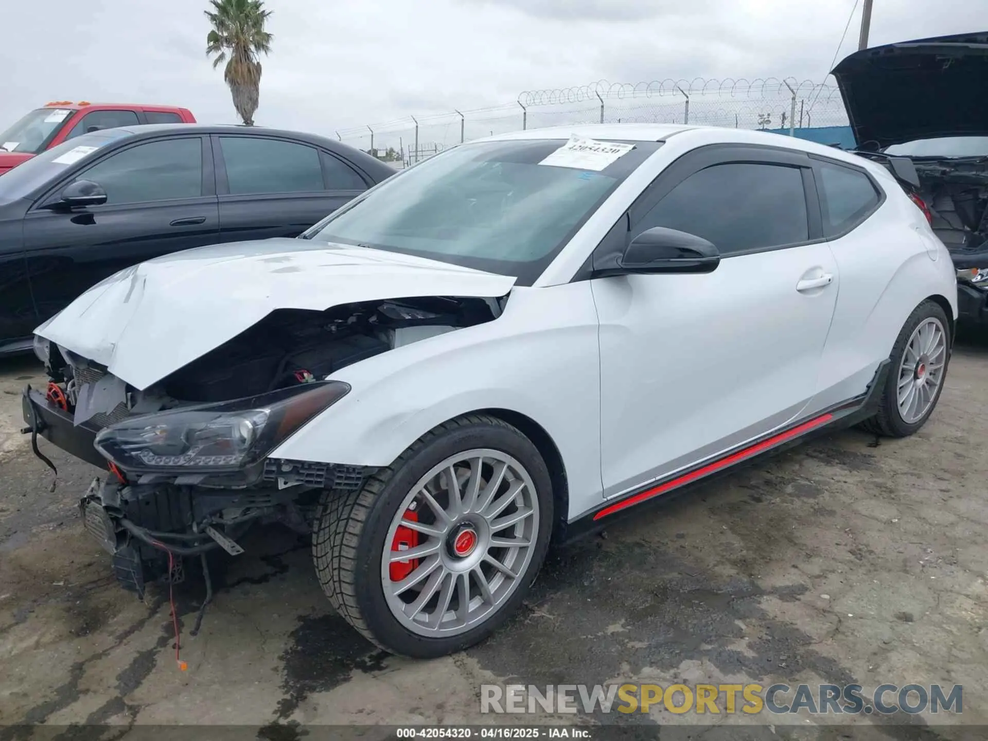 2 Photograph of a damaged car KMHT36AH1LU005678 HYUNDAI VELOSTER N 2020