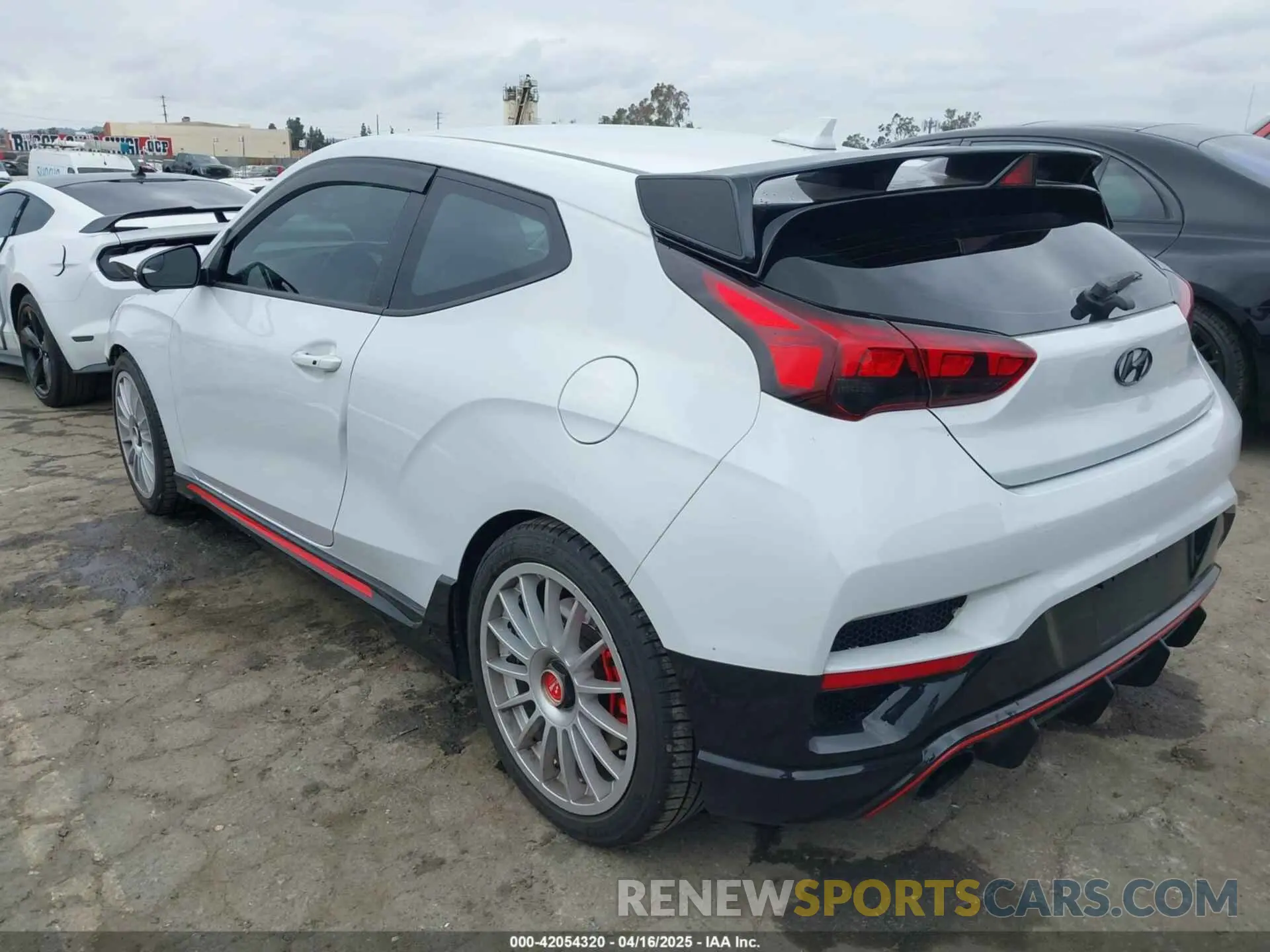 3 Photograph of a damaged car KMHT36AH1LU005678 HYUNDAI VELOSTER N 2020