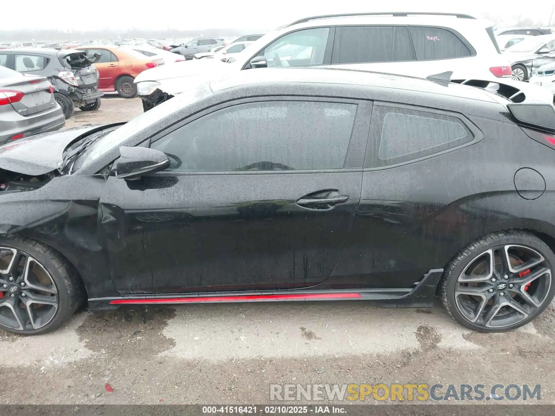 14 Photograph of a damaged car KMHT36AH5LU007983 HYUNDAI VELOSTER N 2020