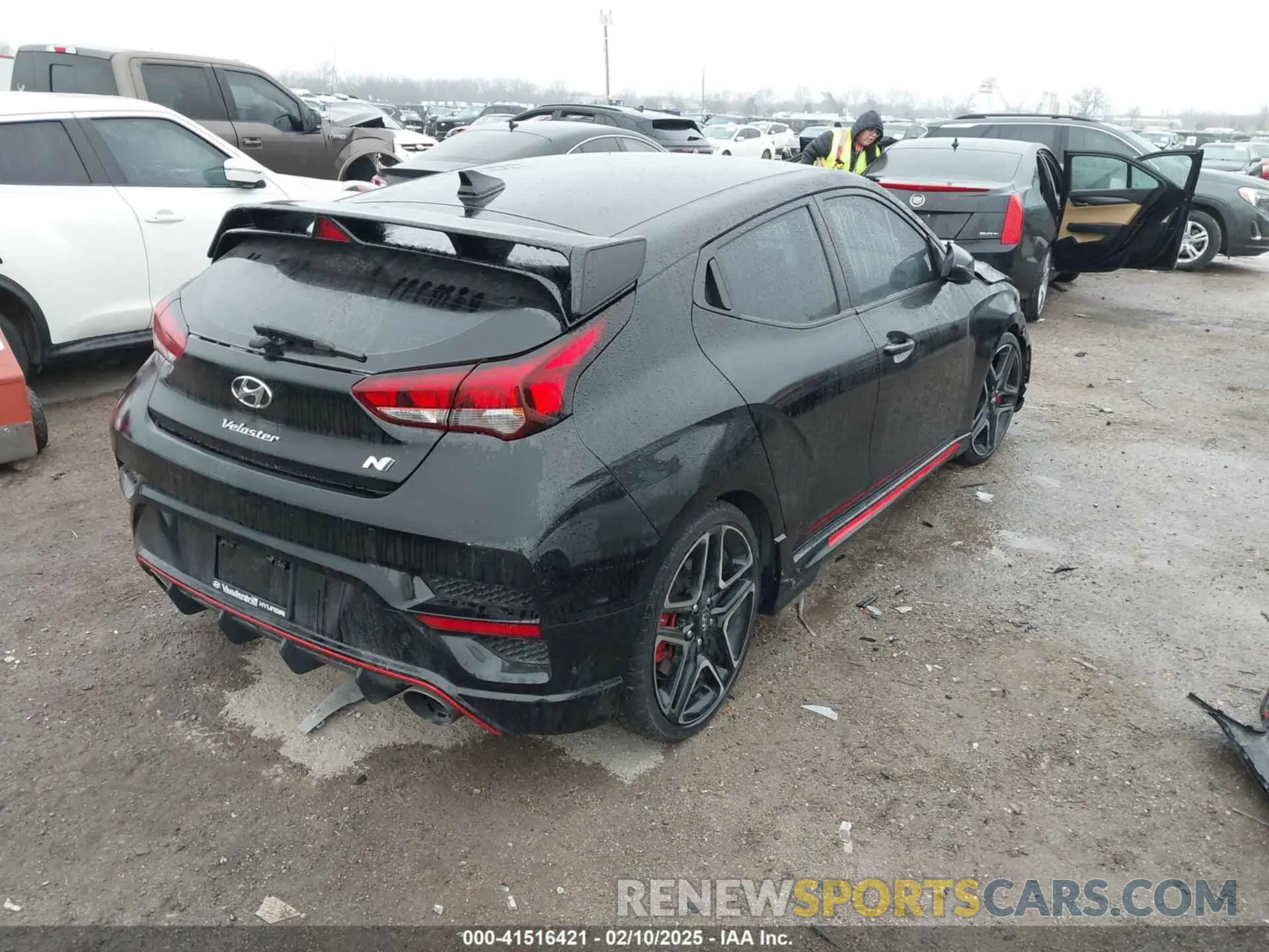 4 Photograph of a damaged car KMHT36AH5LU007983 HYUNDAI VELOSTER N 2020