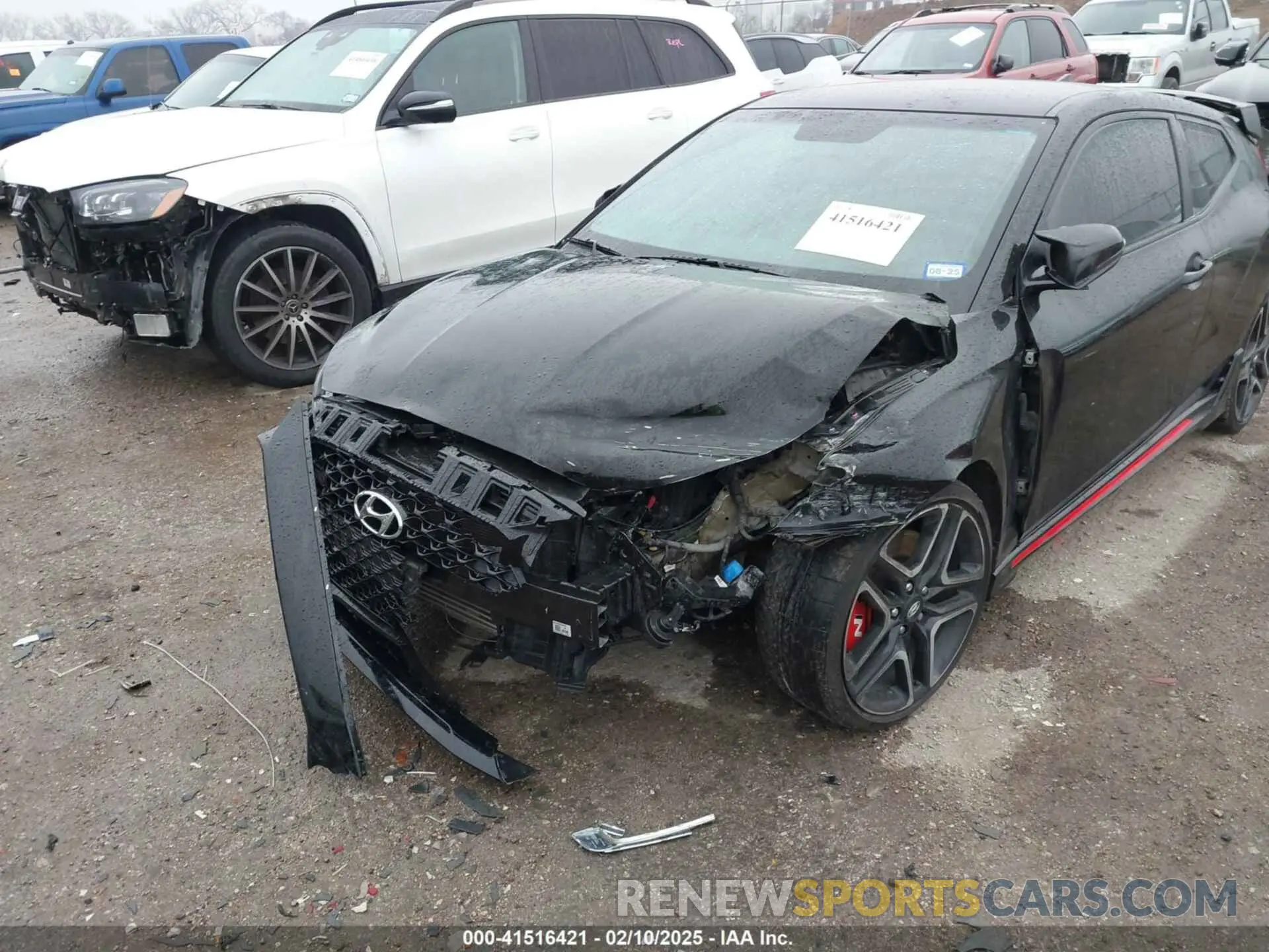 6 Photograph of a damaged car KMHT36AH5LU007983 HYUNDAI VELOSTER N 2020