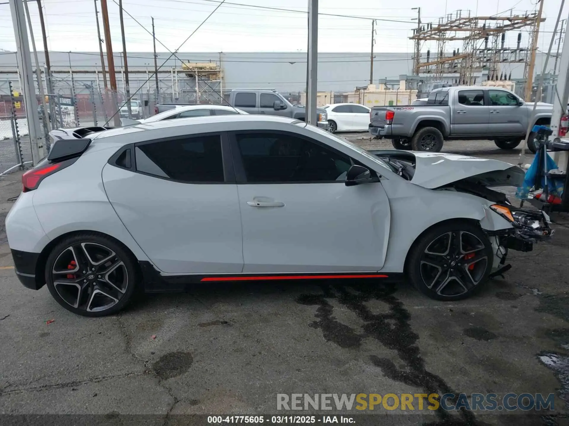 13 Photograph of a damaged car KMHT36AH6LU008009 HYUNDAI VELOSTER N 2020