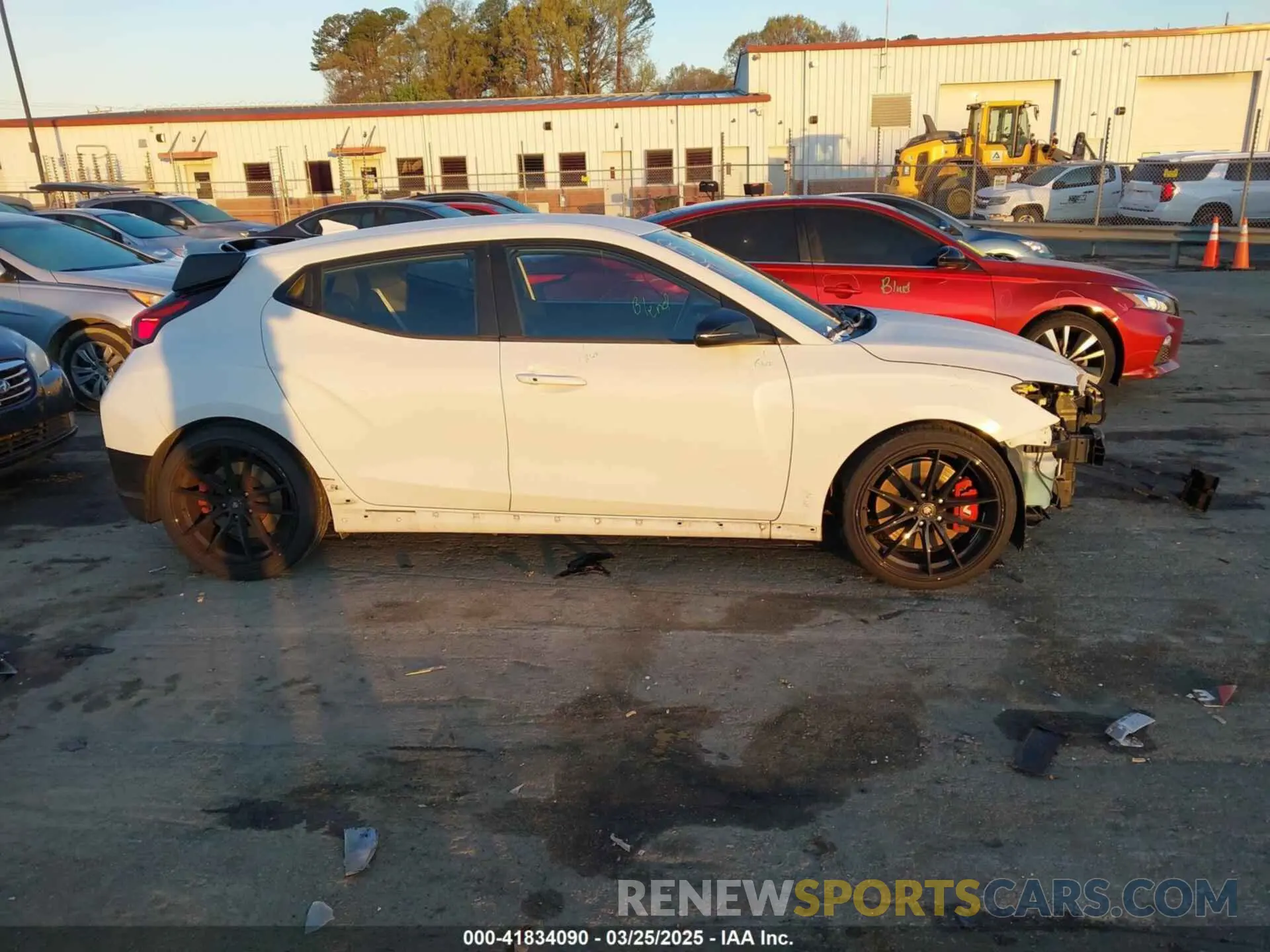 13 Photograph of a damaged car KMHT36AH9LU003354 HYUNDAI VELOSTER N 2020