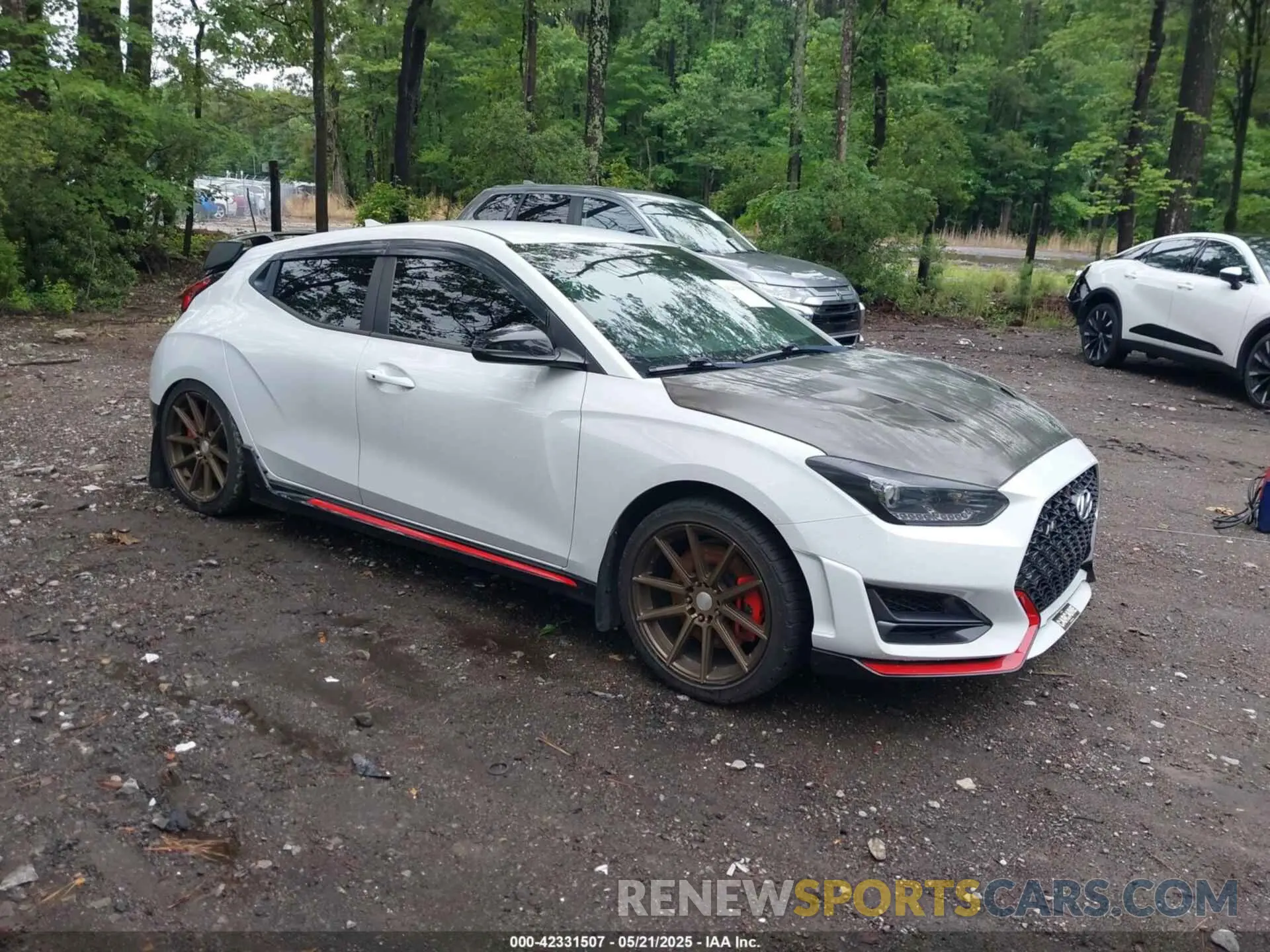 1 Photograph of a damaged car KMHT36AHXLU003718 HYUNDAI VELOSTER N 2020