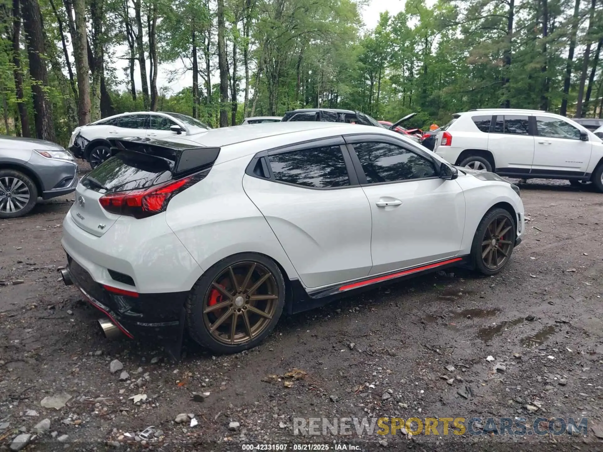 4 Photograph of a damaged car KMHT36AHXLU003718 HYUNDAI VELOSTER N 2020
