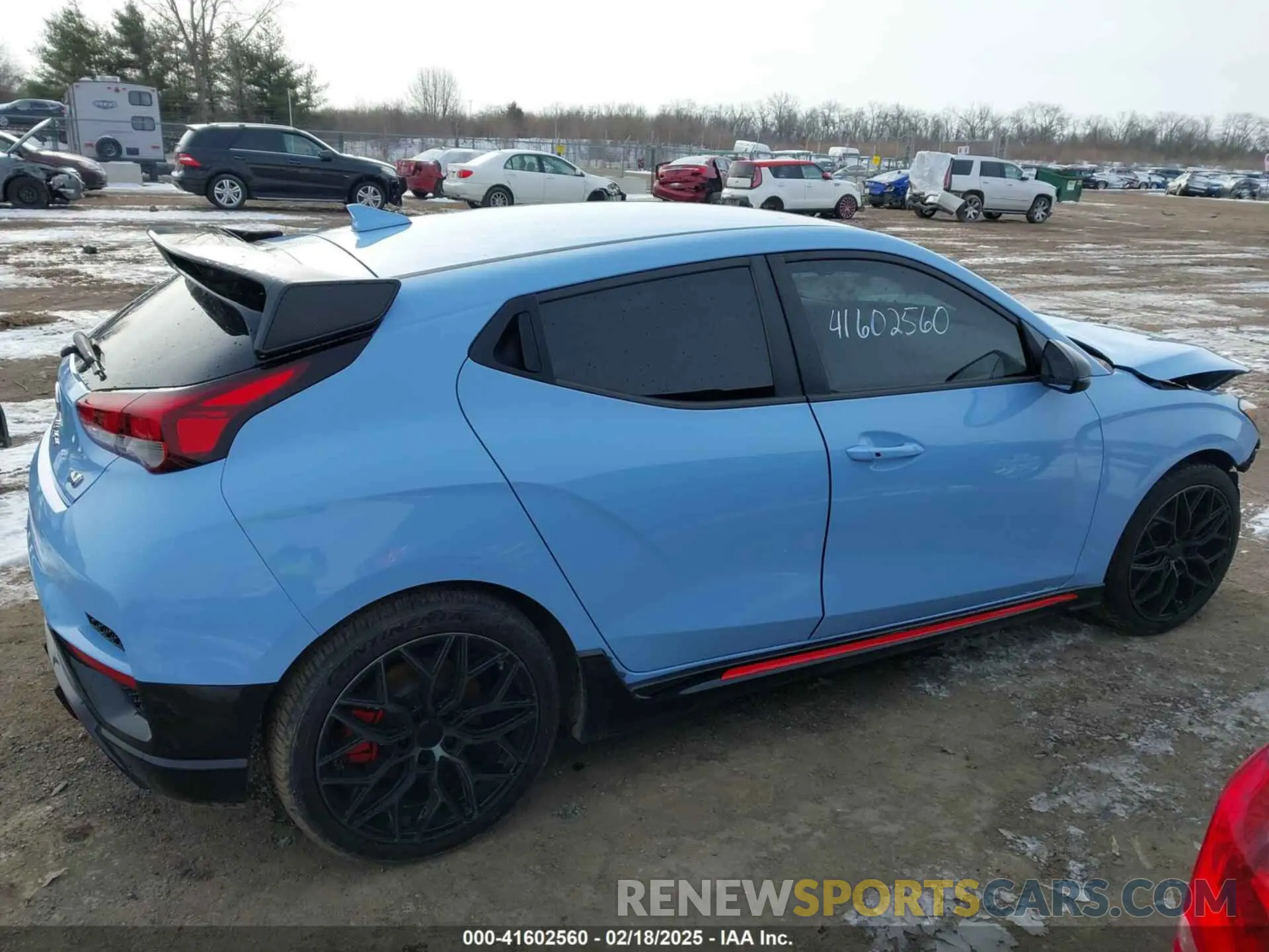 13 Photograph of a damaged car KMHT36AHXLU004187 HYUNDAI VELOSTER N 2020
