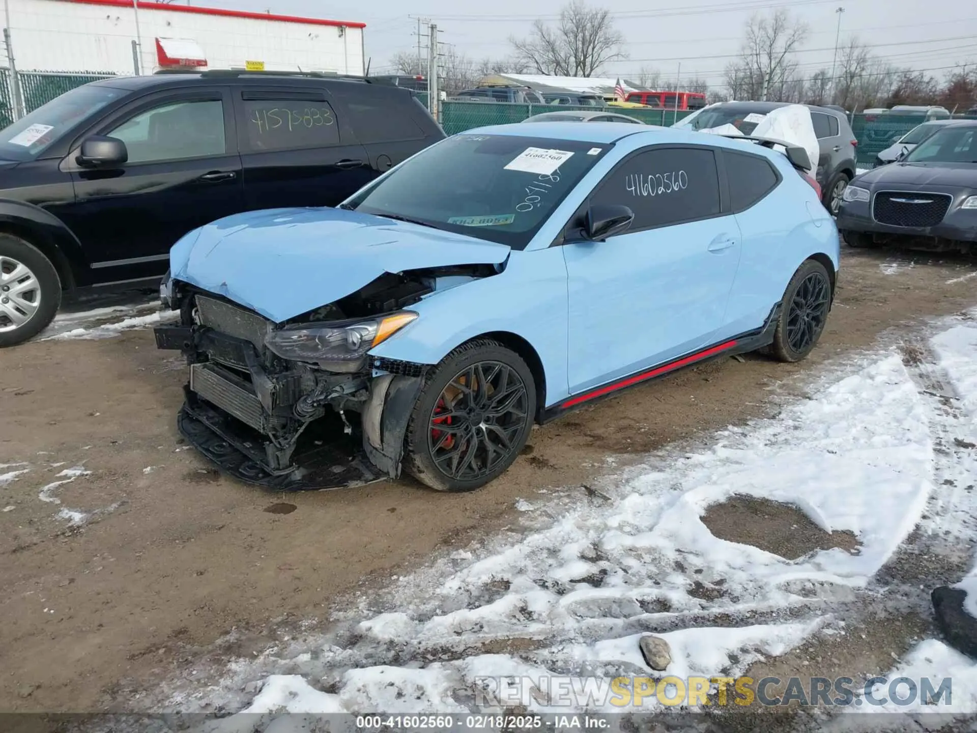 2 Photograph of a damaged car KMHT36AHXLU004187 HYUNDAI VELOSTER N 2020