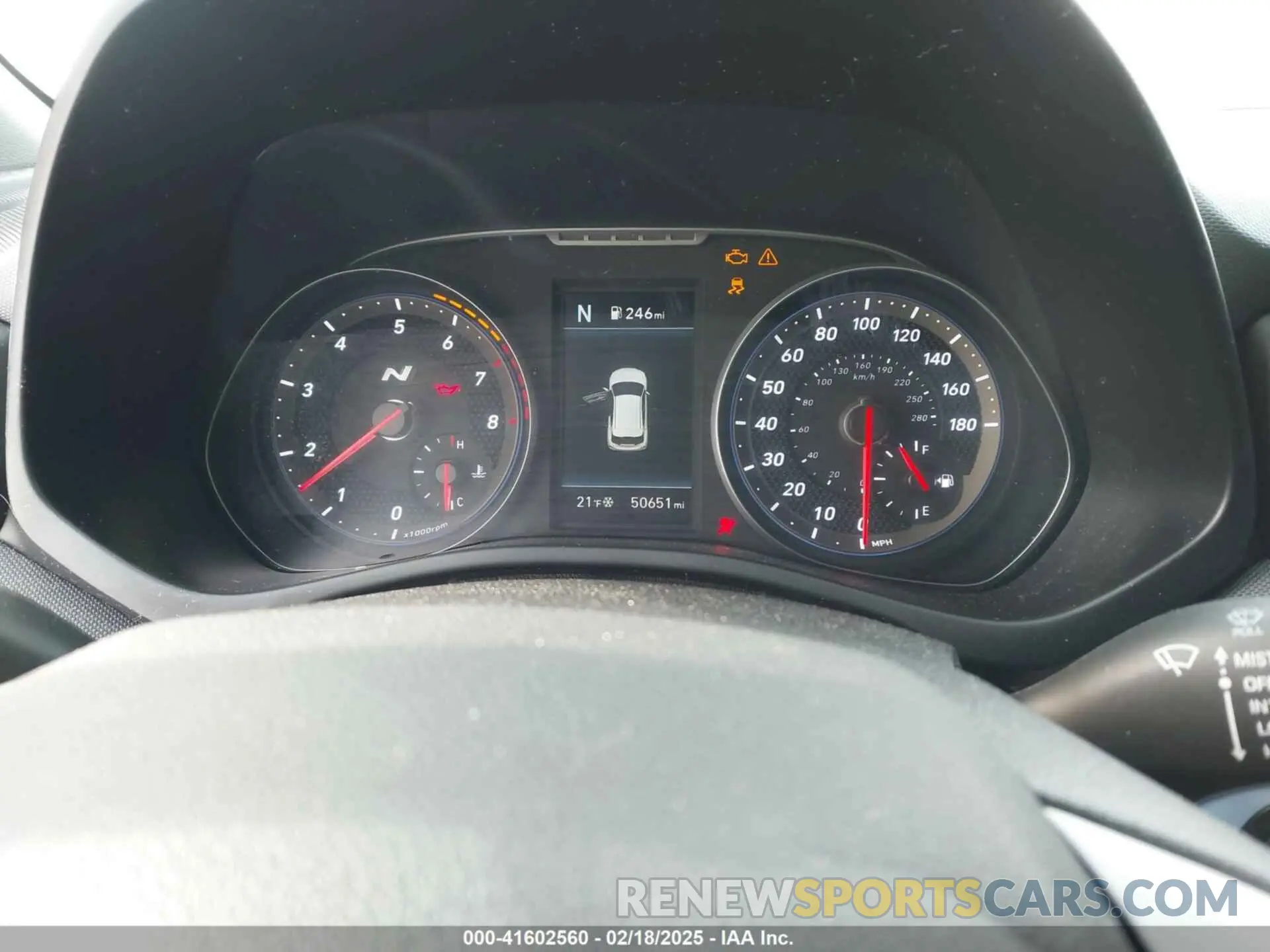 7 Photograph of a damaged car KMHT36AHXLU004187 HYUNDAI VELOSTER N 2020