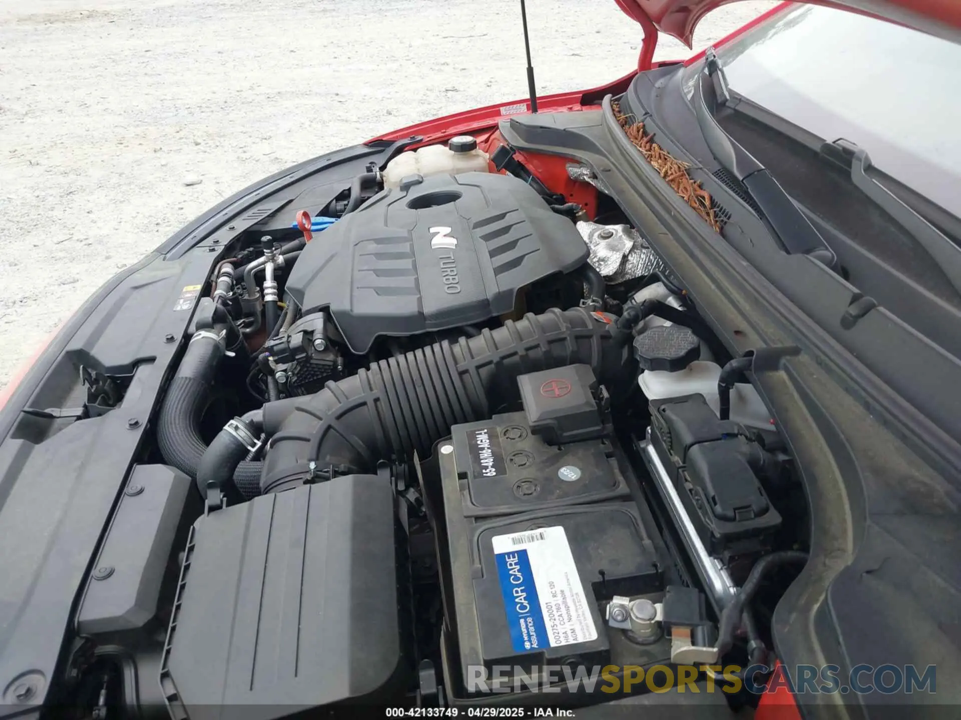 10 Photograph of a damaged car KMHT36AH3MU009992 HYUNDAI VELOSTER N 2021