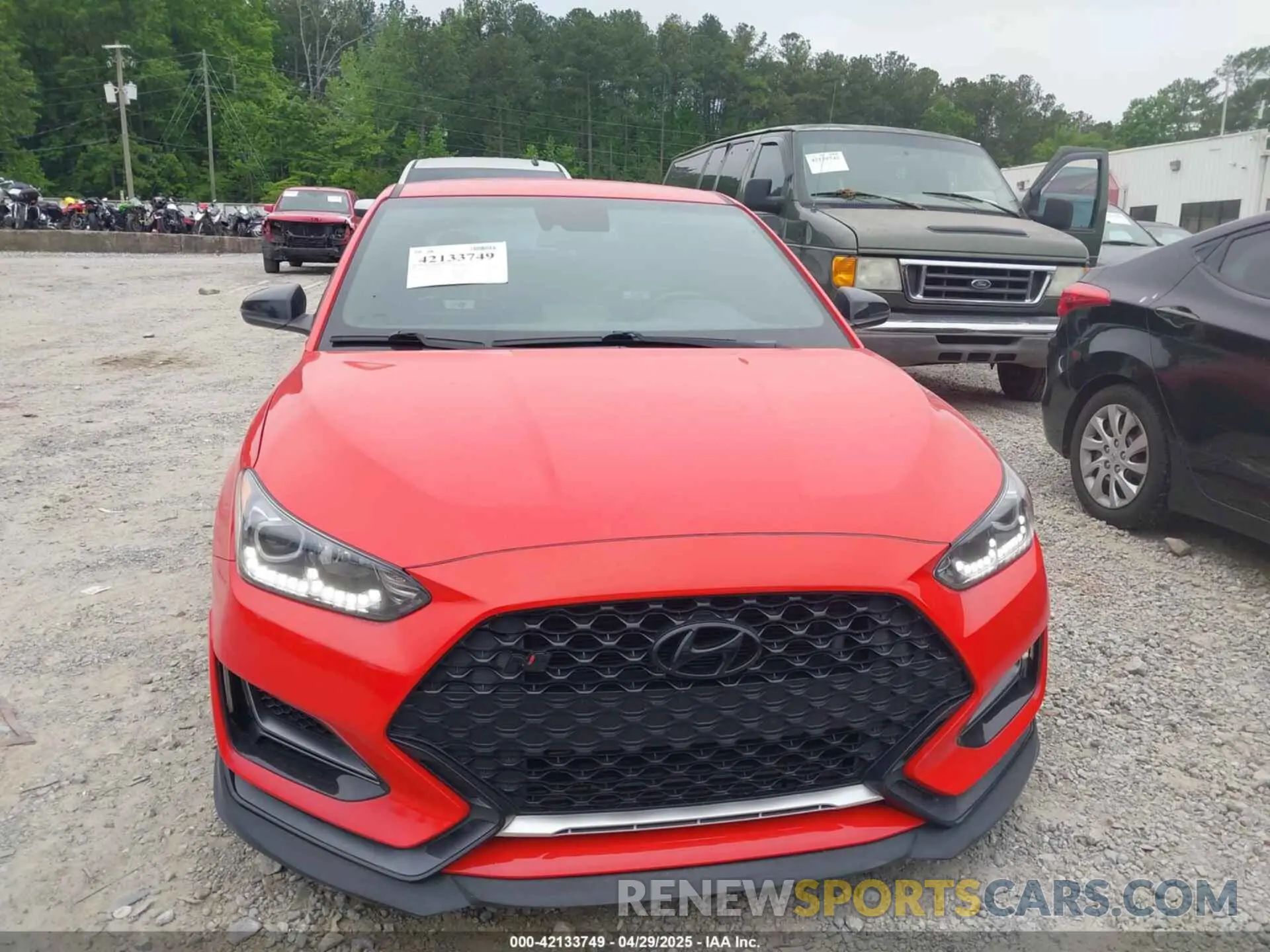 12 Photograph of a damaged car KMHT36AH3MU009992 HYUNDAI VELOSTER N 2021