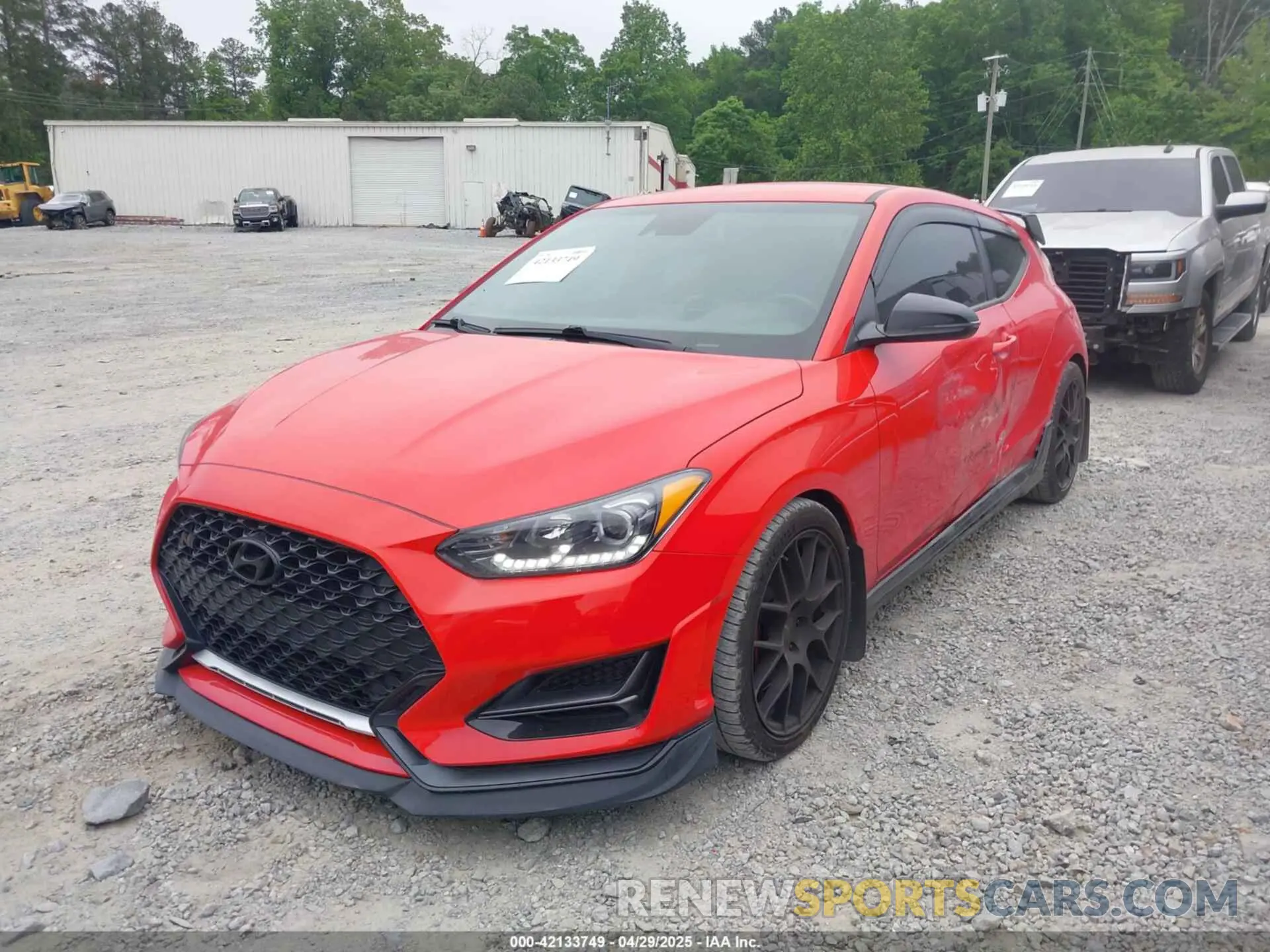2 Photograph of a damaged car KMHT36AH3MU009992 HYUNDAI VELOSTER N 2021