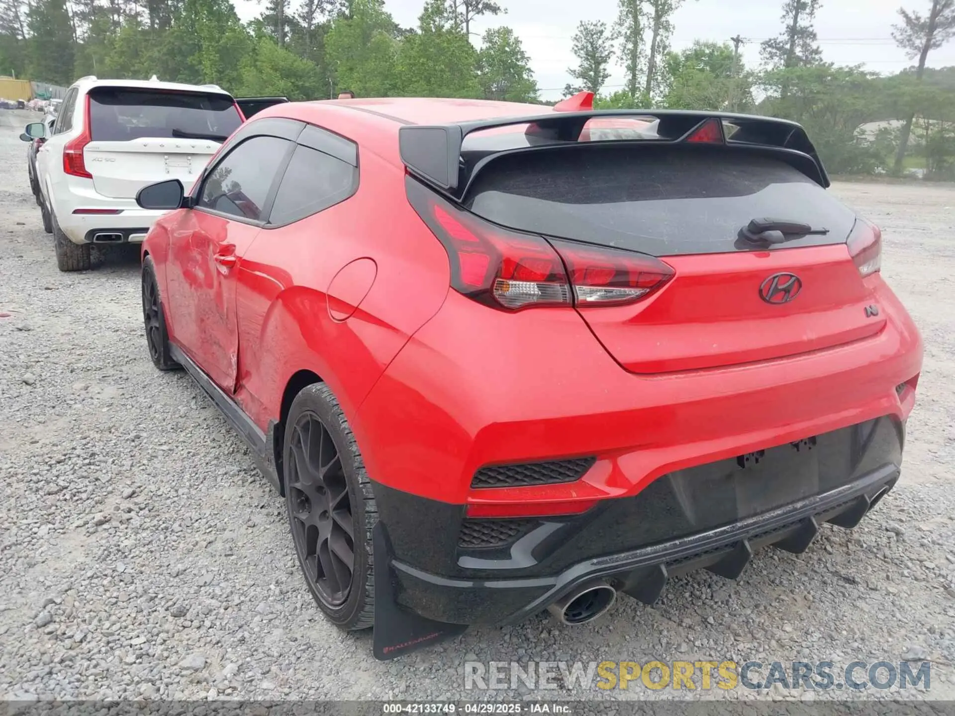 3 Photograph of a damaged car KMHT36AH3MU009992 HYUNDAI VELOSTER N 2021