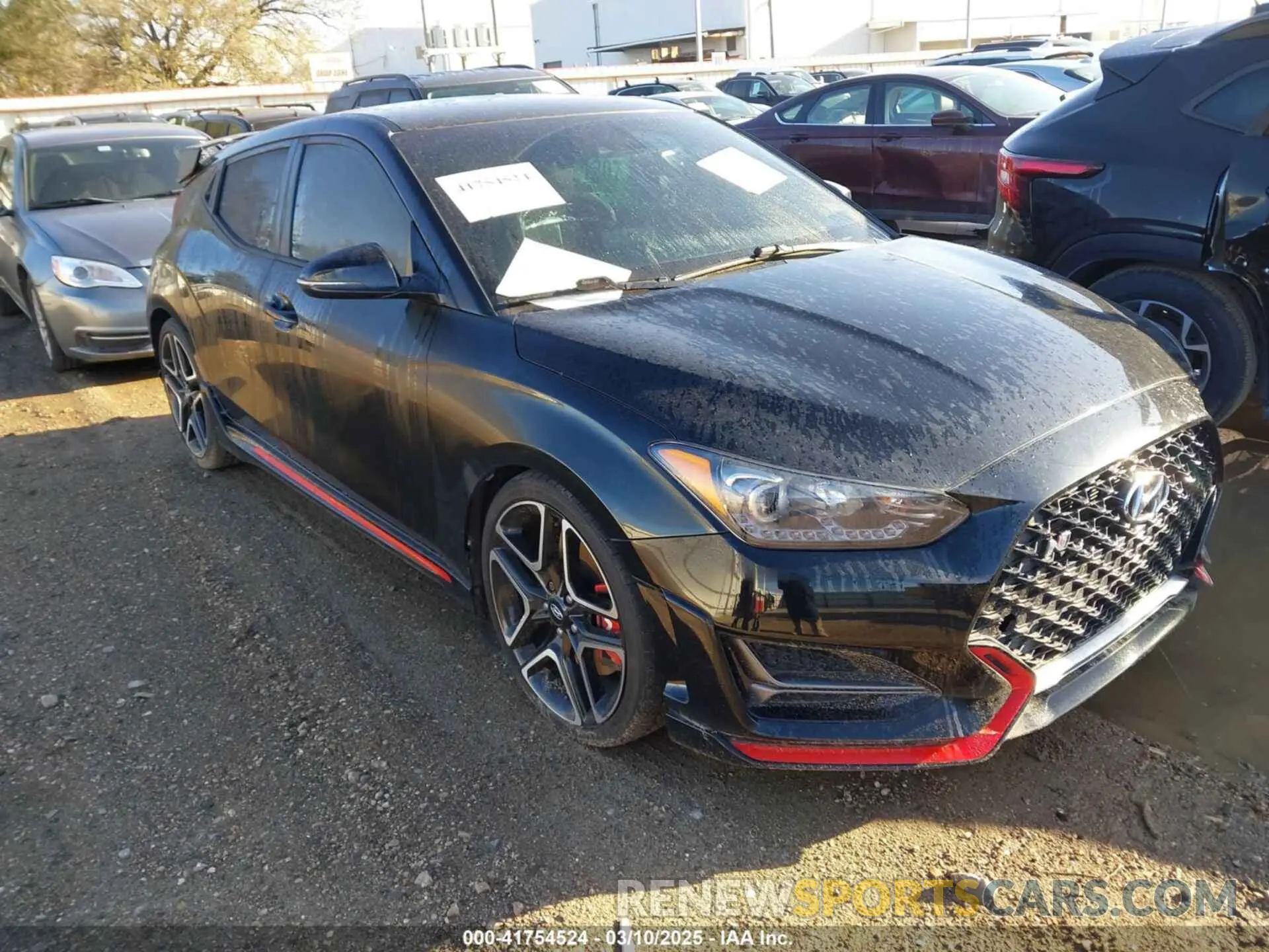1 Photograph of a damaged car KMHT36AH3MU010222 HYUNDAI VELOSTER N 2021