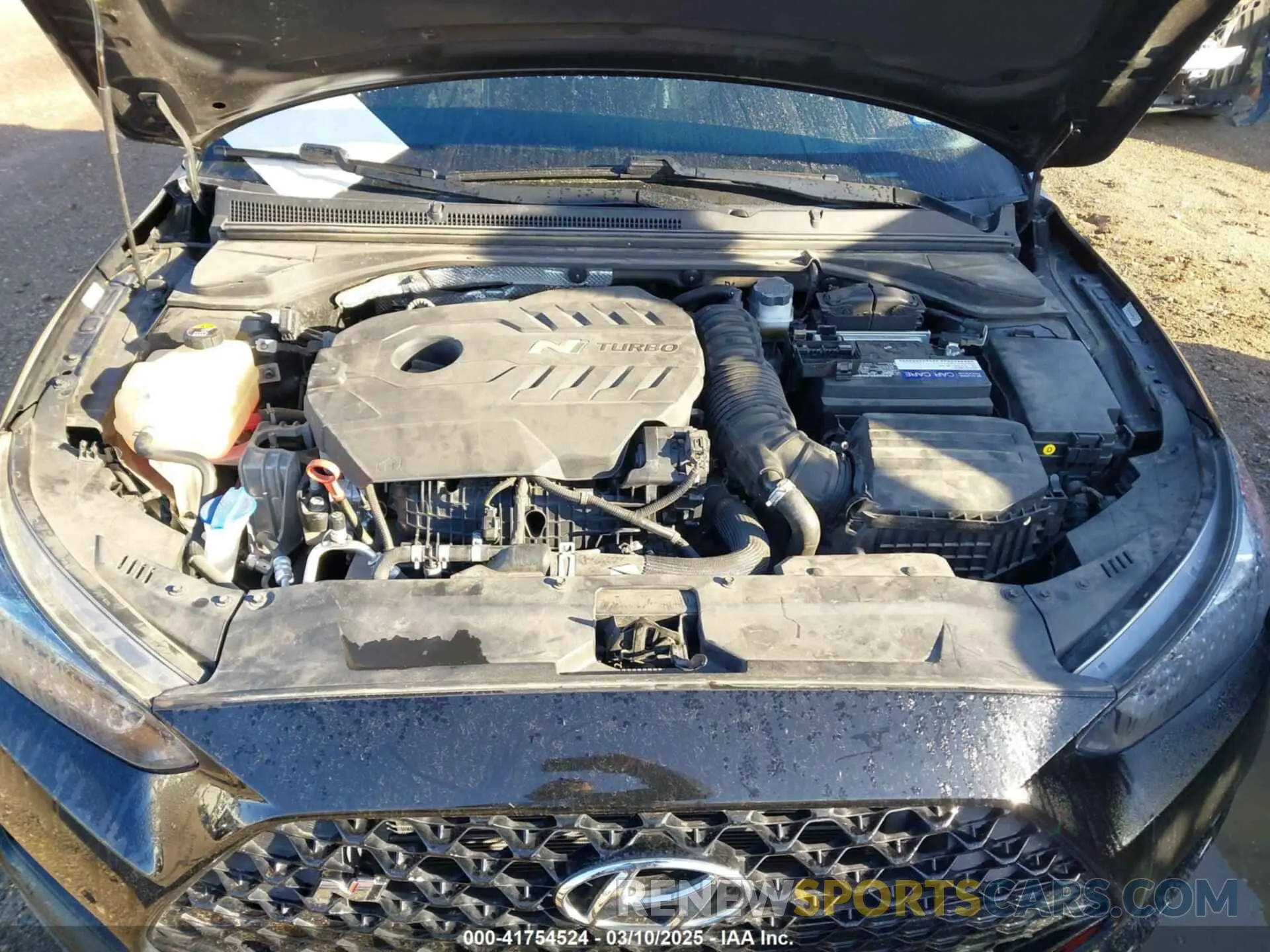 10 Photograph of a damaged car KMHT36AH3MU010222 HYUNDAI VELOSTER N 2021