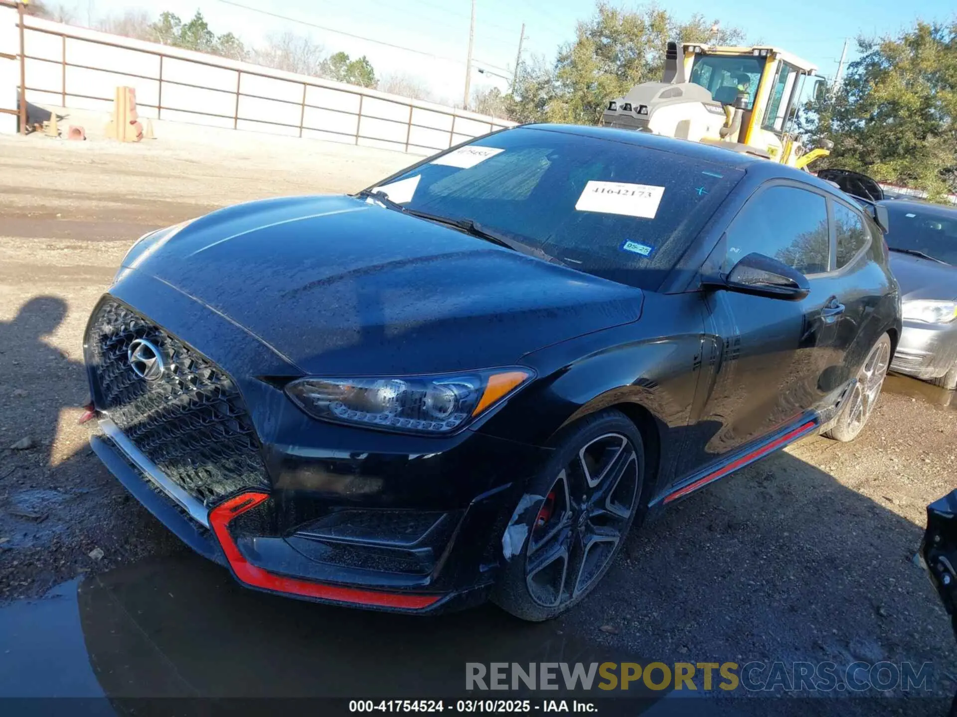 2 Photograph of a damaged car KMHT36AH3MU010222 HYUNDAI VELOSTER N 2021