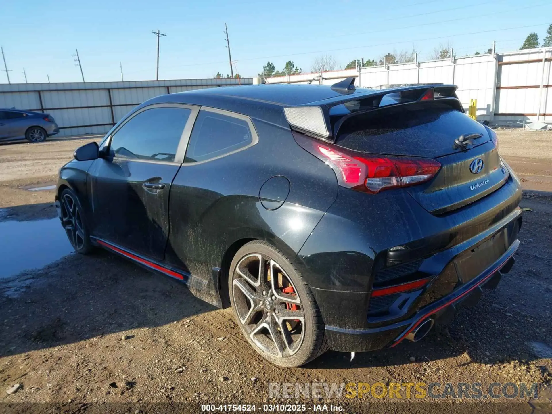 3 Photograph of a damaged car KMHT36AH3MU010222 HYUNDAI VELOSTER N 2021