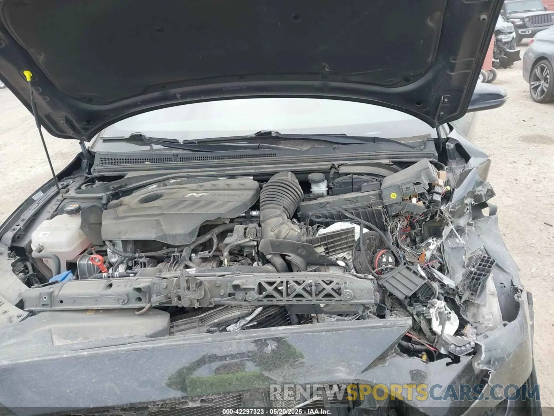 10 Photograph of a damaged car KMHT36AH0NU015217 HYUNDAI VELOSTER N 2022