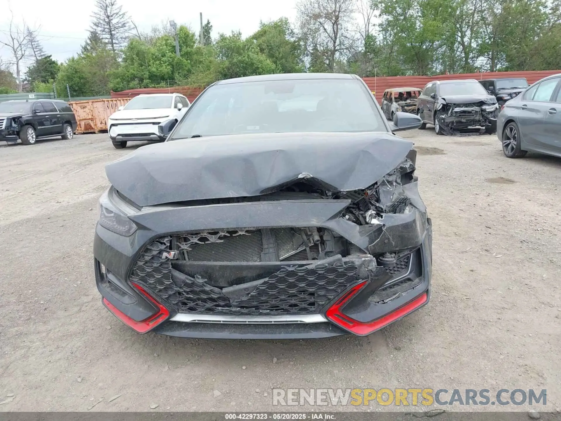 6 Photograph of a damaged car KMHT36AH0NU015217 HYUNDAI VELOSTER N 2022