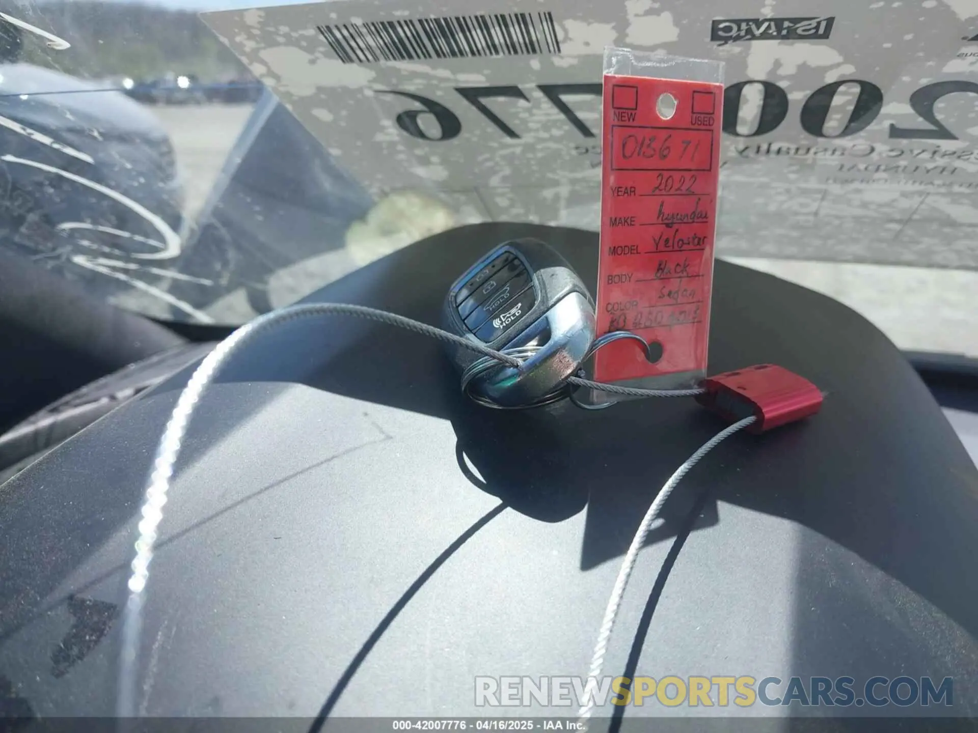 11 Photograph of a damaged car KMHT36AH1NU013671 HYUNDAI VELOSTER N 2022
