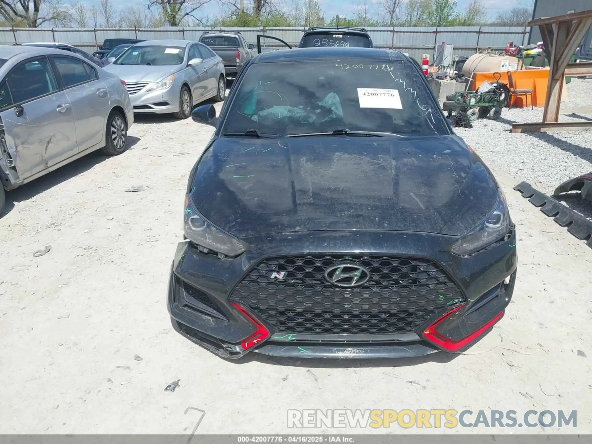 6 Photograph of a damaged car KMHT36AH1NU013671 HYUNDAI VELOSTER N 2022