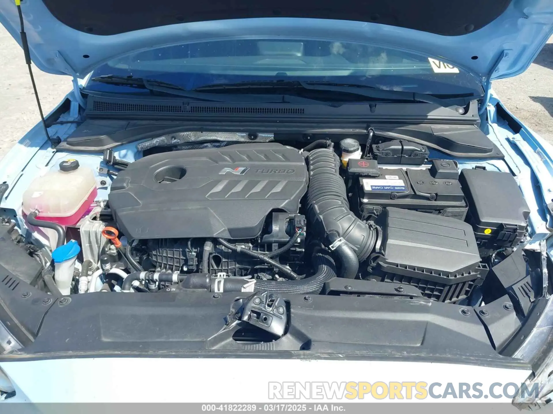 10 Photograph of a damaged car KMHT36AH3NU013266 HYUNDAI VELOSTER N 2022