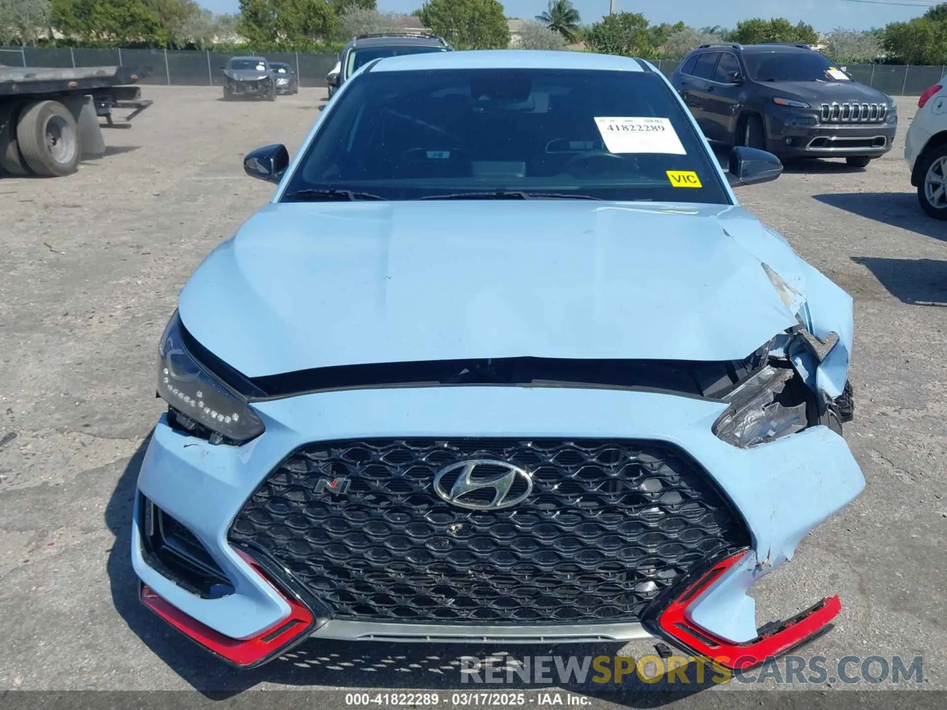 12 Photograph of a damaged car KMHT36AH3NU013266 HYUNDAI VELOSTER N 2022