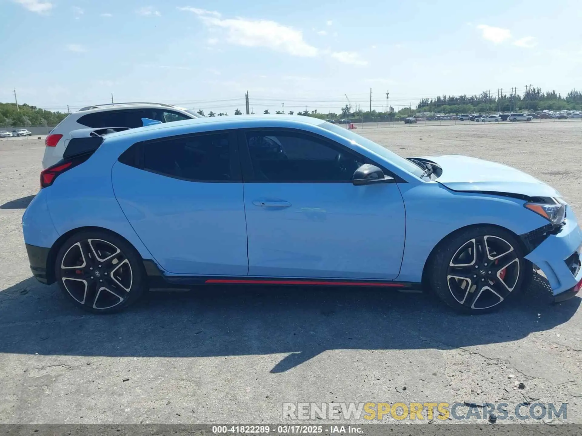 13 Photograph of a damaged car KMHT36AH3NU013266 HYUNDAI VELOSTER N 2022