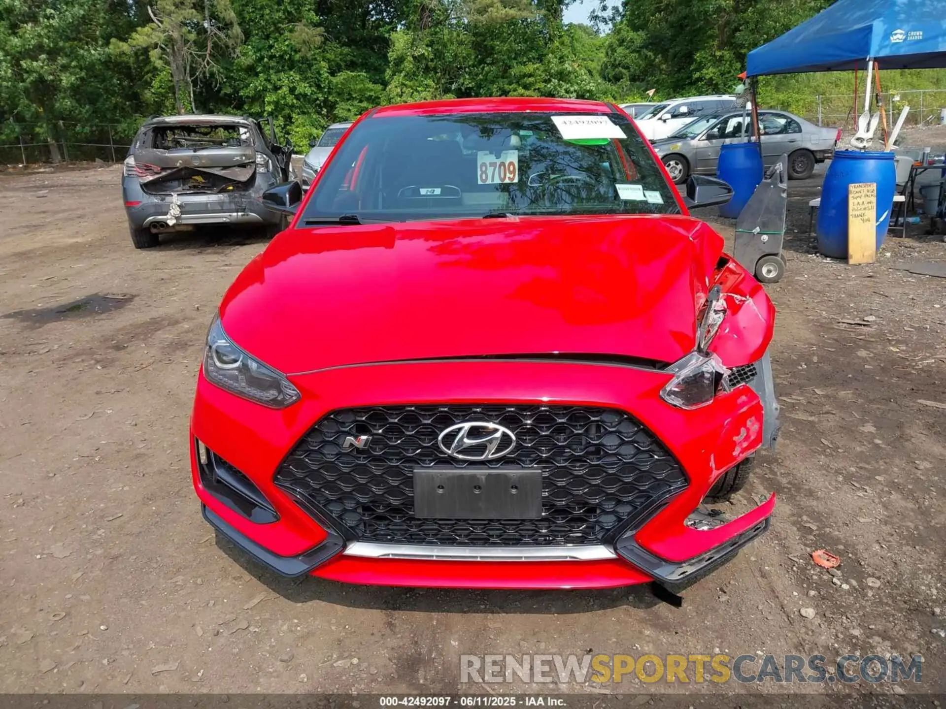 12 Photograph of a damaged car KMHT36AH5NU015388 HYUNDAI VELOSTER N 2022