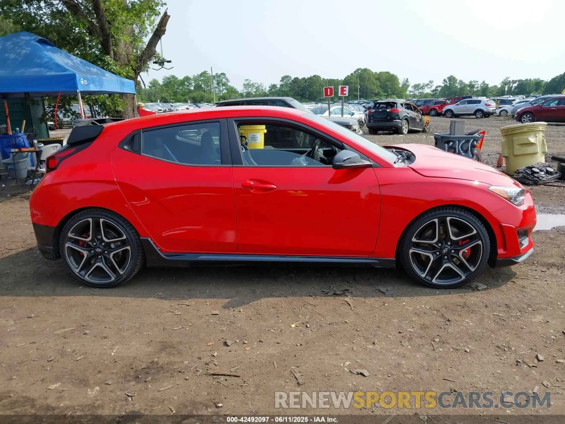 13 Photograph of a damaged car KMHT36AH5NU015388 HYUNDAI VELOSTER N 2022