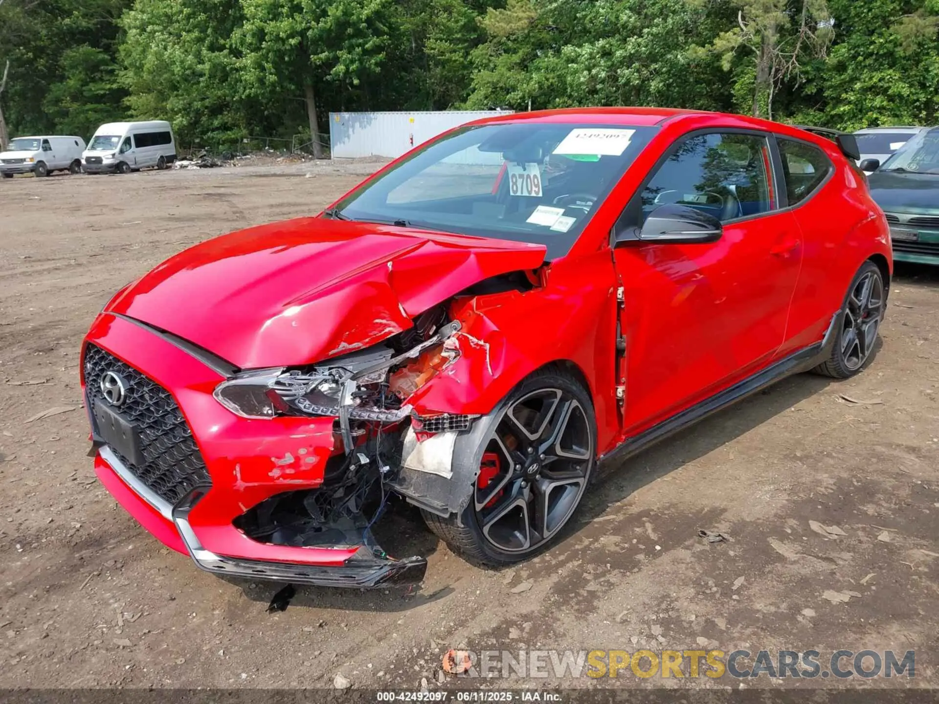 2 Photograph of a damaged car KMHT36AH5NU015388 HYUNDAI VELOSTER N 2022