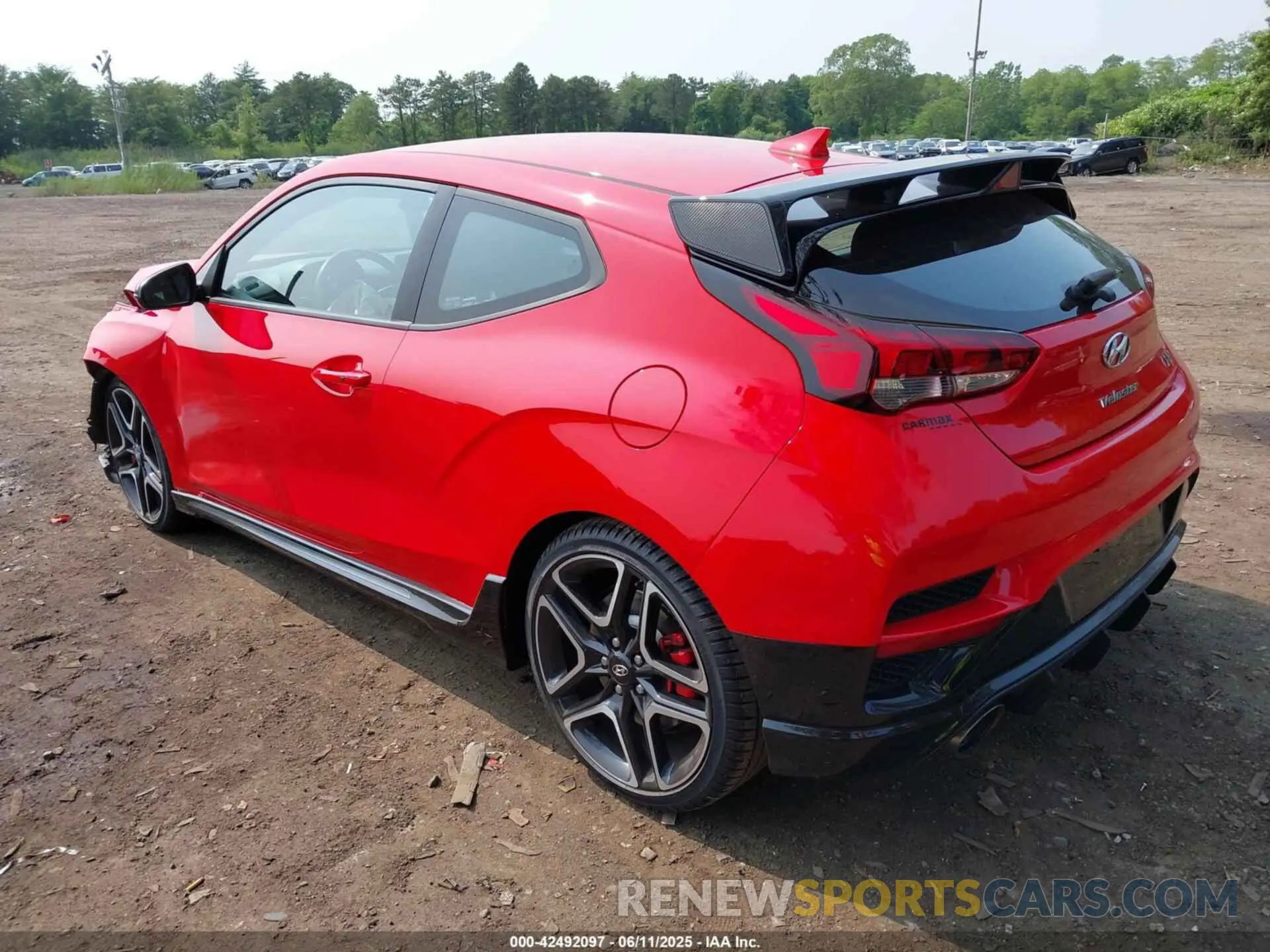3 Photograph of a damaged car KMHT36AH5NU015388 HYUNDAI VELOSTER N 2022