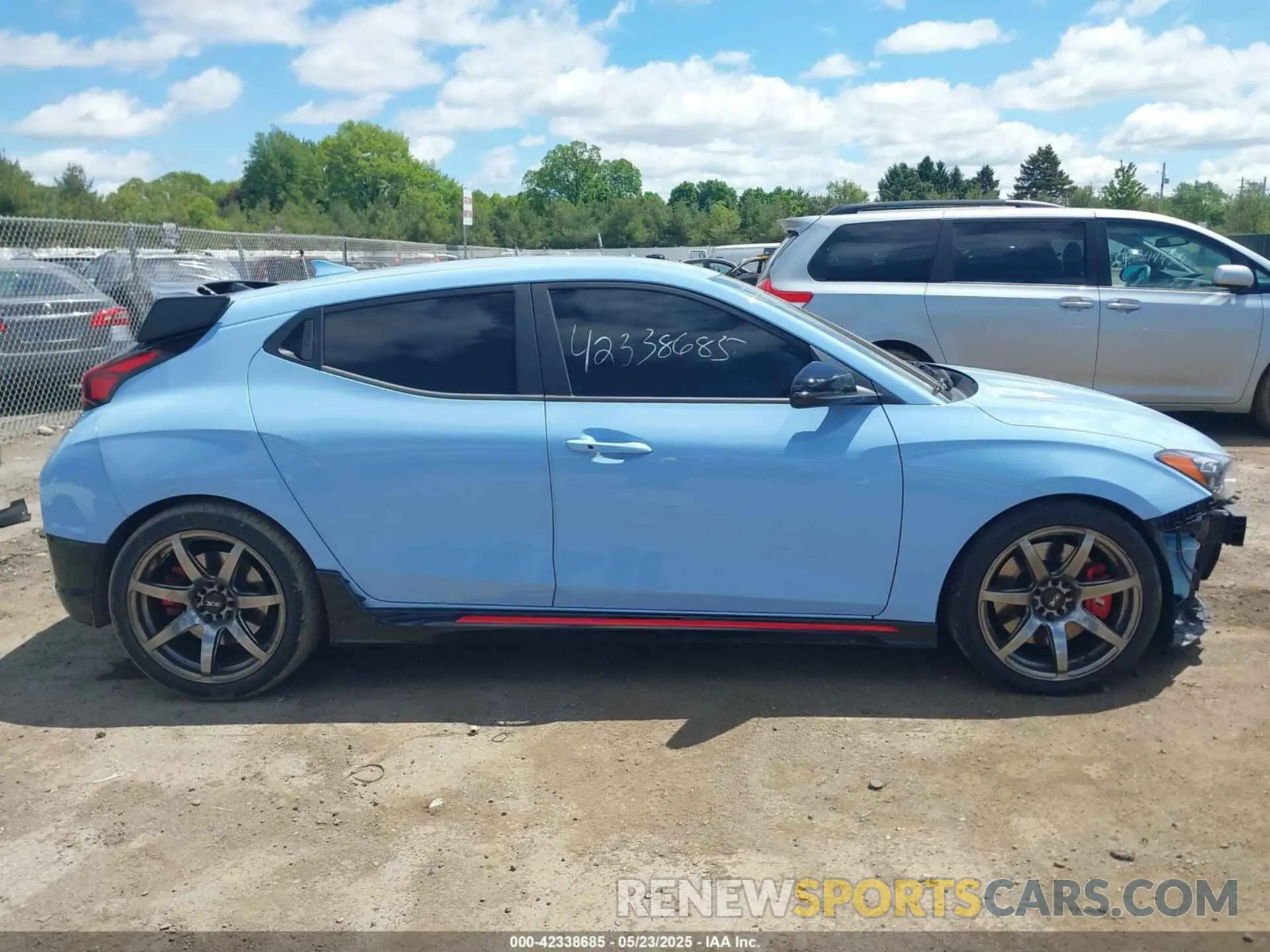 14 Photograph of a damaged car KMHT36AH6NU015285 HYUNDAI VELOSTER N 2022