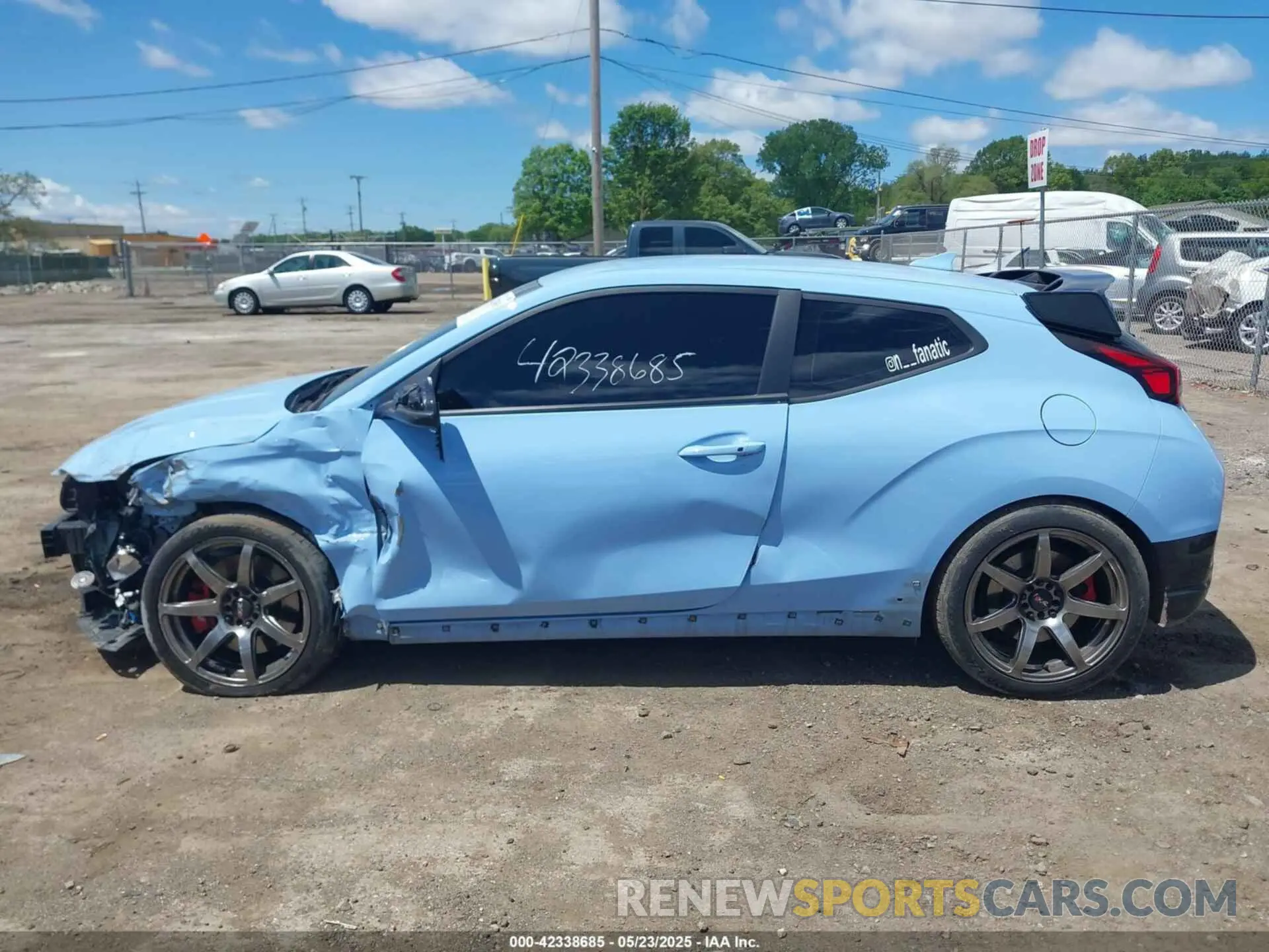15 Photograph of a damaged car KMHT36AH6NU015285 HYUNDAI VELOSTER N 2022