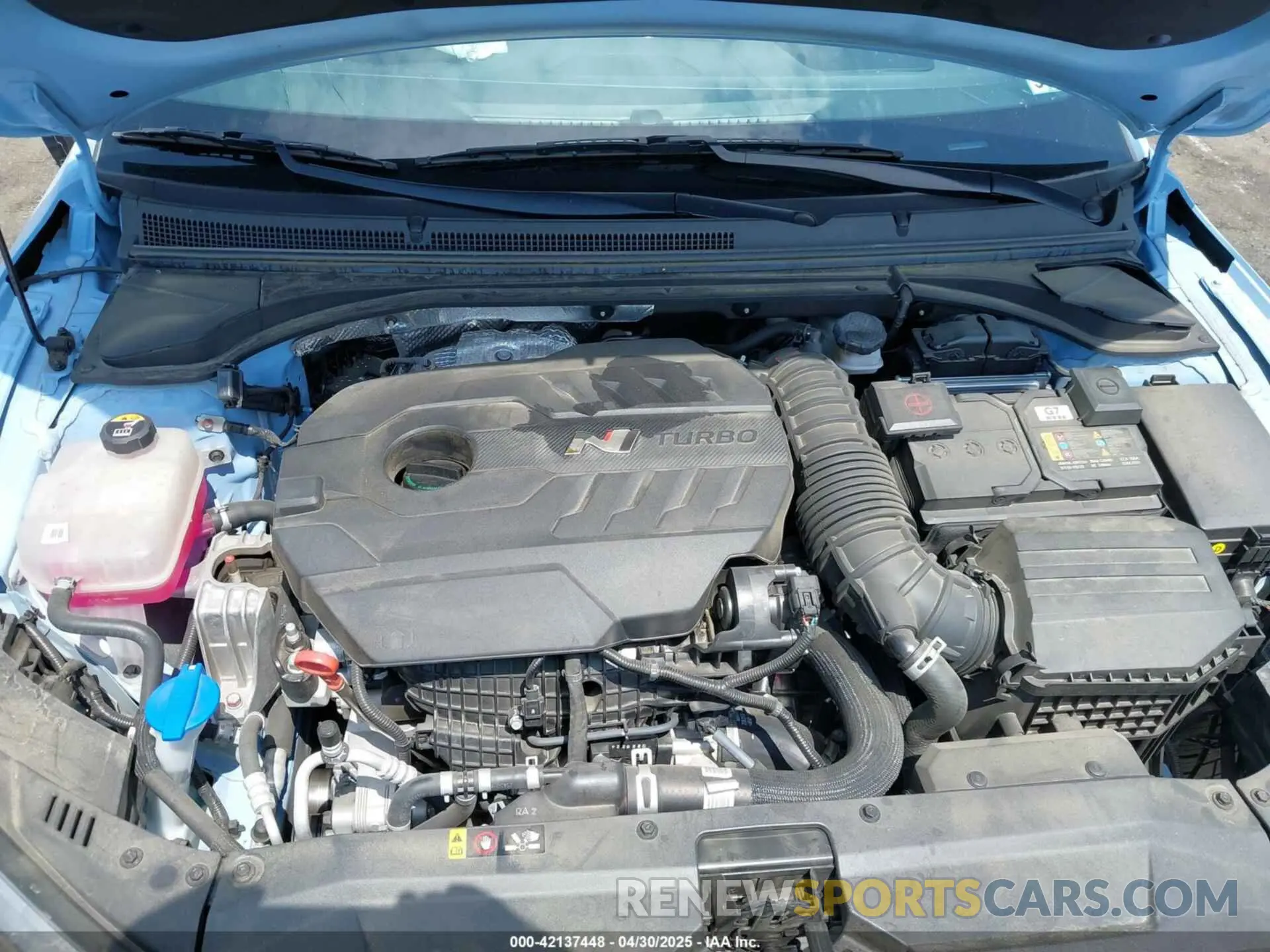 10 Photograph of a damaged car KMHT36AH7NU014310 HYUNDAI VELOSTER N 2022