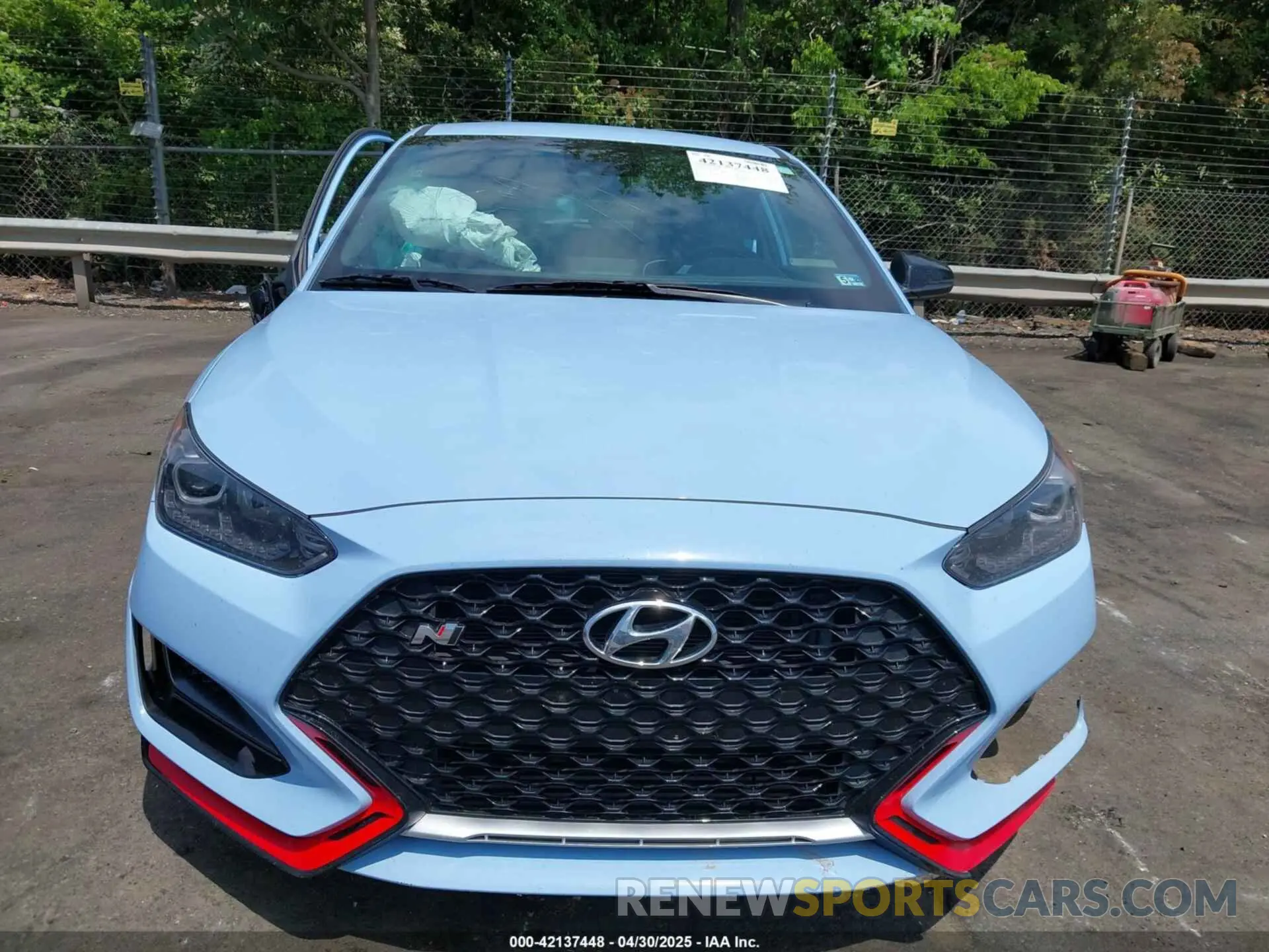 12 Photograph of a damaged car KMHT36AH7NU014310 HYUNDAI VELOSTER N 2022
