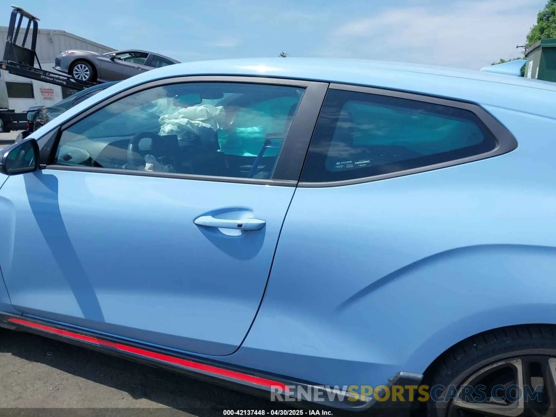 14 Photograph of a damaged car KMHT36AH7NU014310 HYUNDAI VELOSTER N 2022
