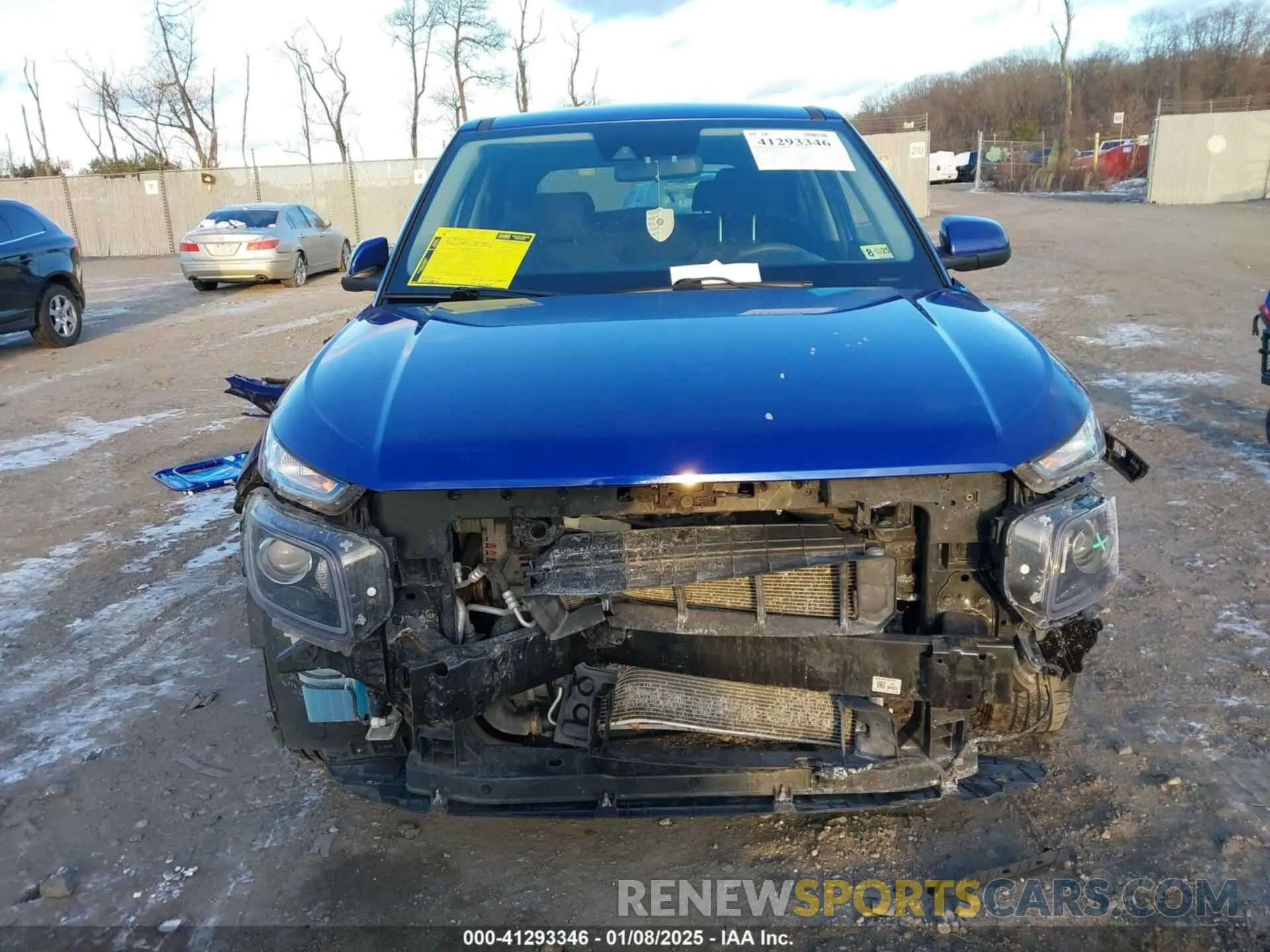 12 Photograph of a damaged car KMHRB8A30LU015163 HYUNDAI VENUE 2020