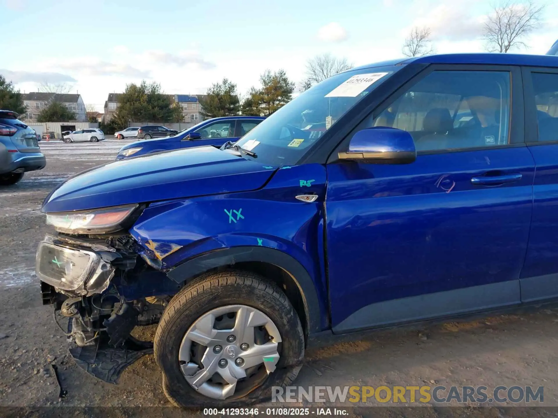 19 Photograph of a damaged car KMHRB8A30LU015163 HYUNDAI VENUE 2020
