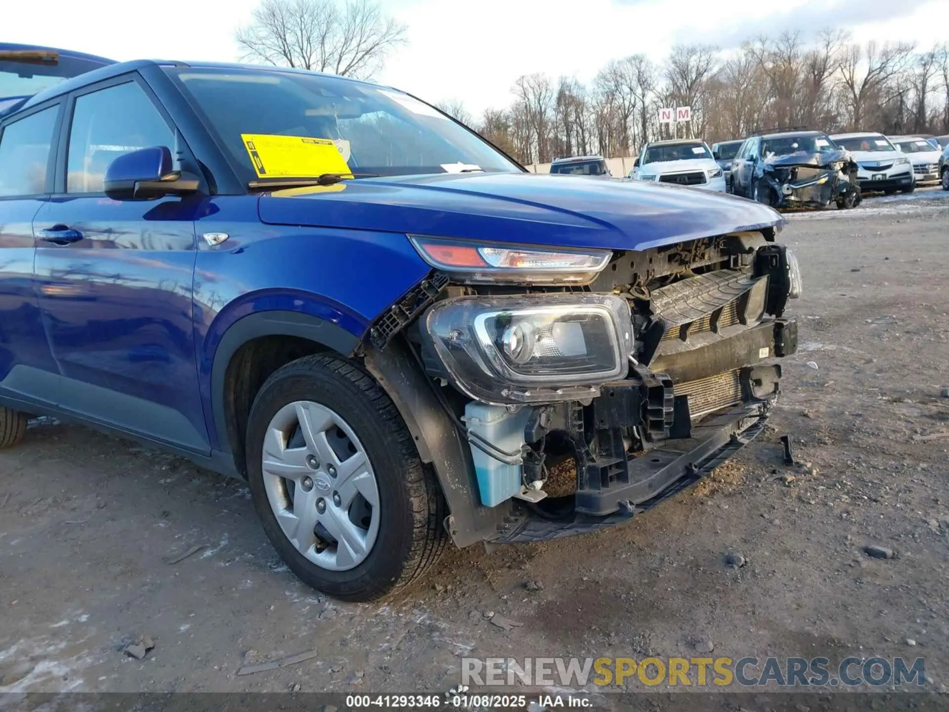 20 Photograph of a damaged car KMHRB8A30LU015163 HYUNDAI VENUE 2020