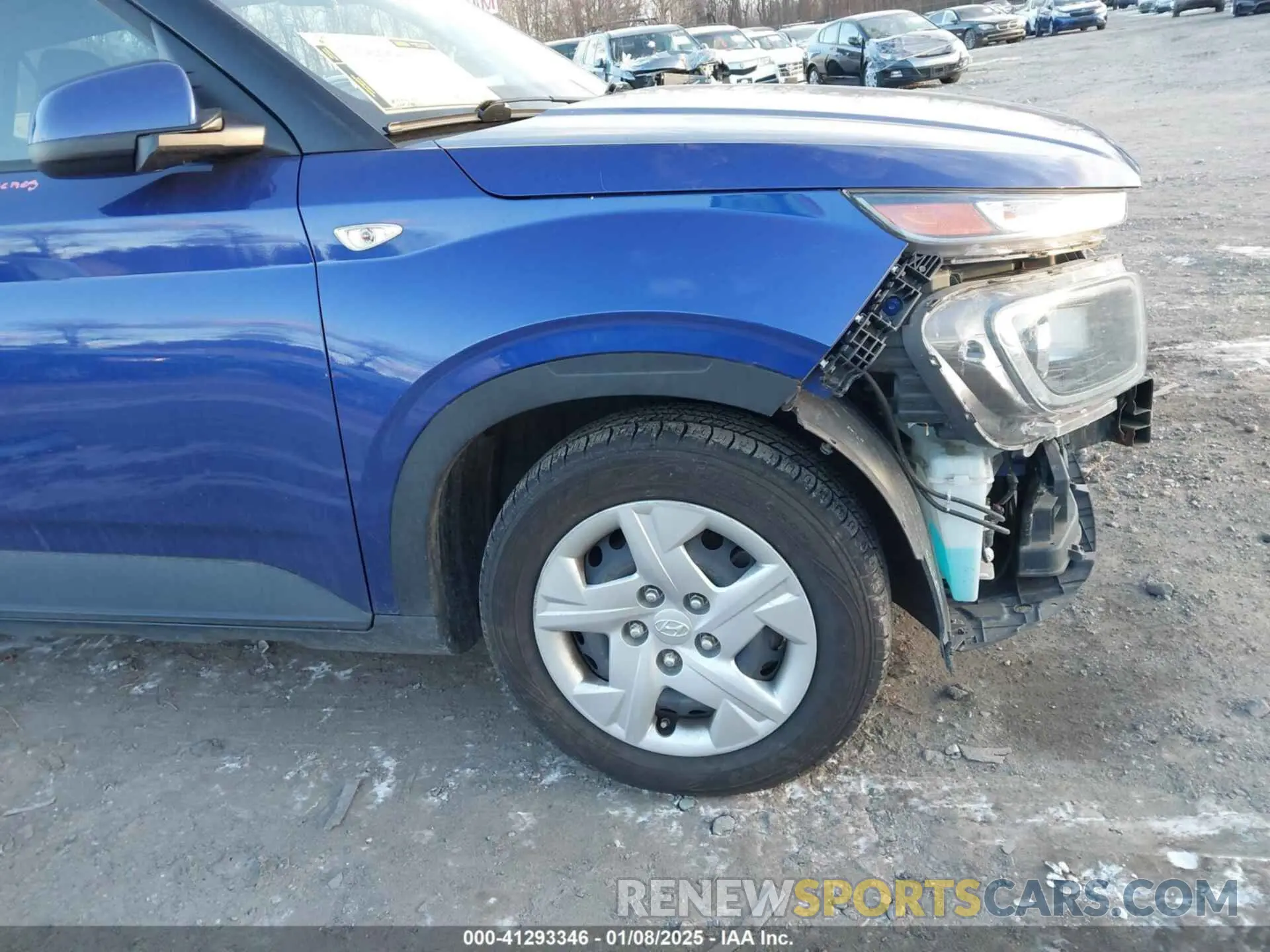 21 Photograph of a damaged car KMHRB8A30LU015163 HYUNDAI VENUE 2020