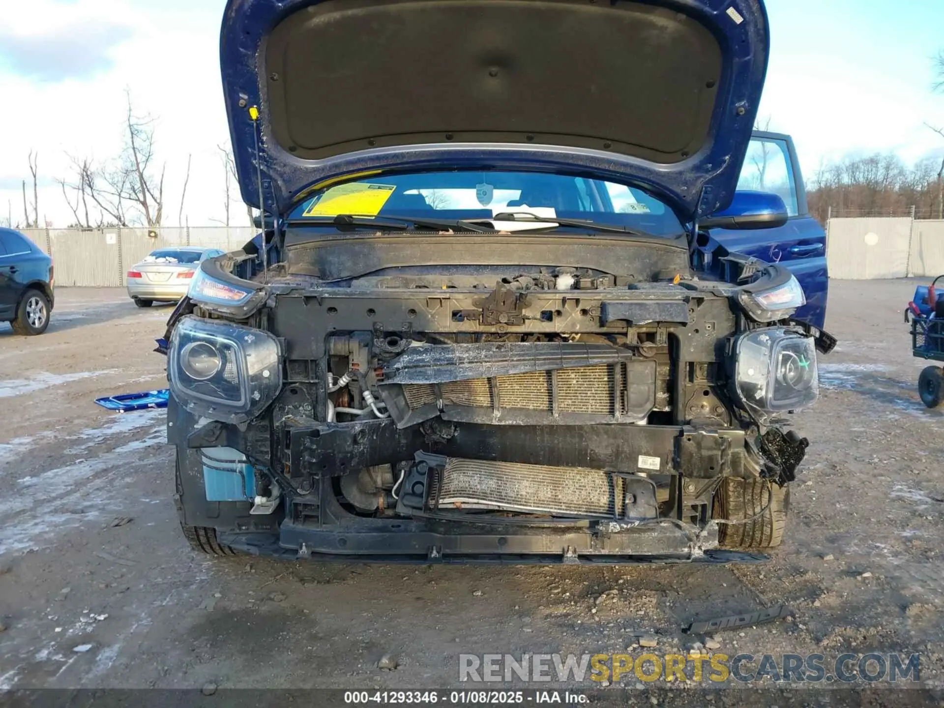 6 Photograph of a damaged car KMHRB8A30LU015163 HYUNDAI VENUE 2020