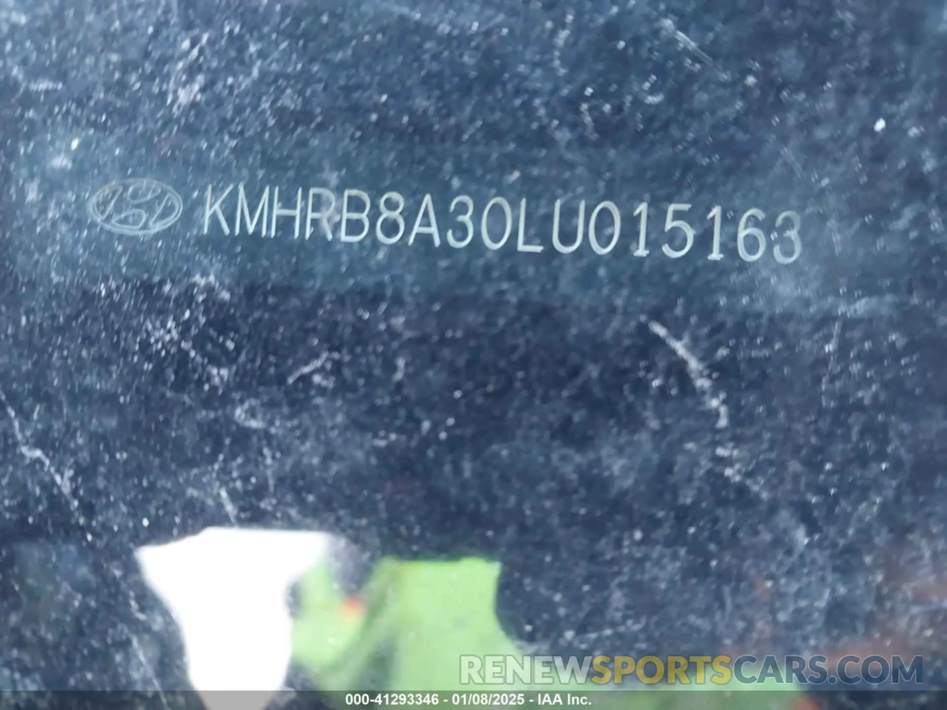 9 Photograph of a damaged car KMHRB8A30LU015163 HYUNDAI VENUE 2020