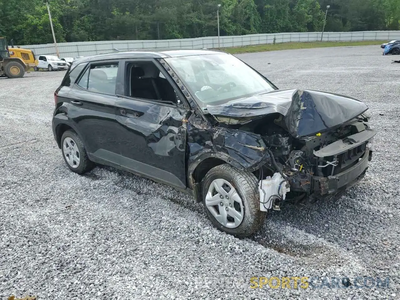4 Photograph of a damaged car KMHRB8A33LU044799 HYUNDAI VENUE 2020