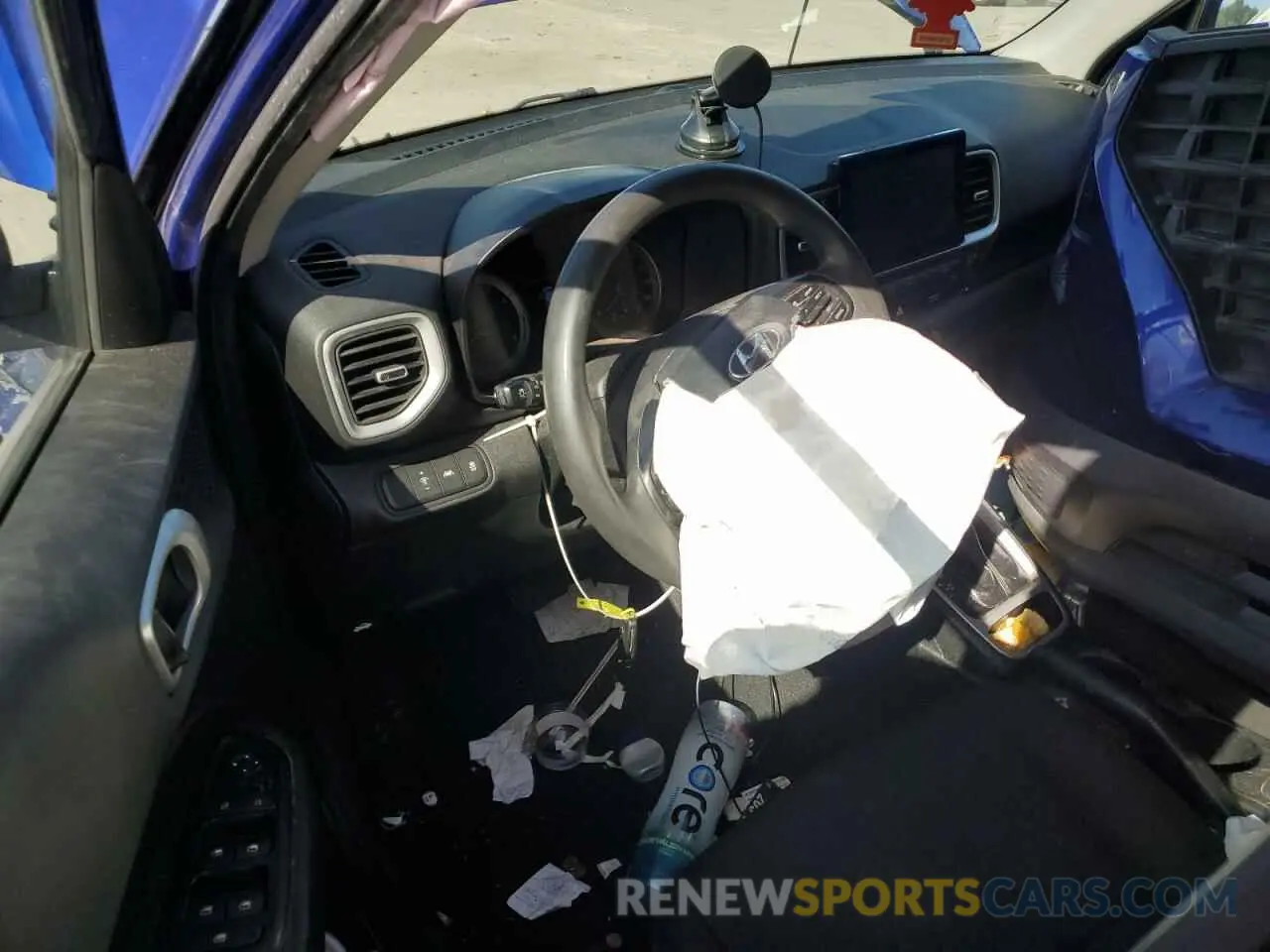 8 Photograph of a damaged car KMHRB8A34LU020169 HYUNDAI VENUE 2020