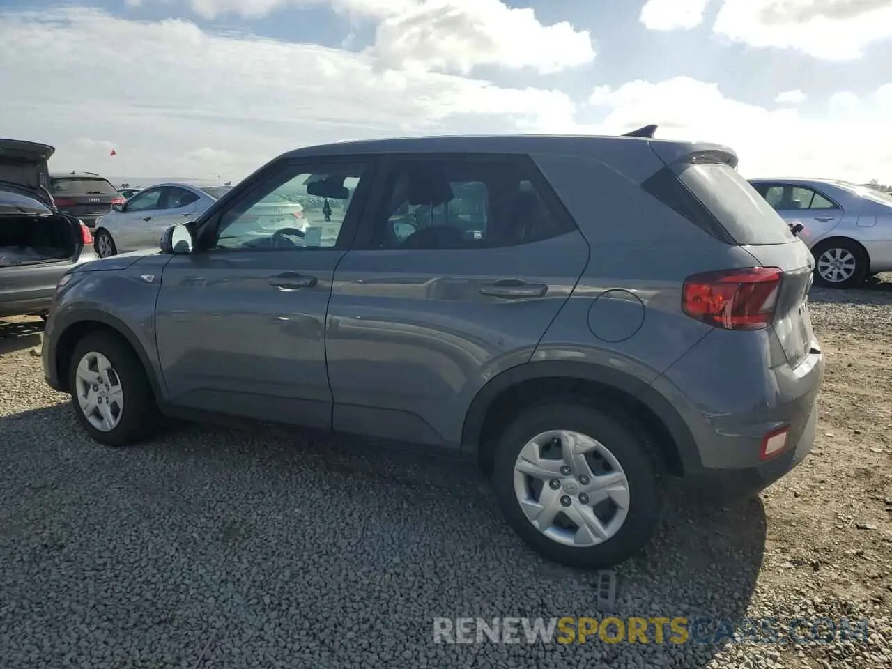 2 Photograph of a damaged car KMHRB8A34LU030202 HYUNDAI VENUE 2020