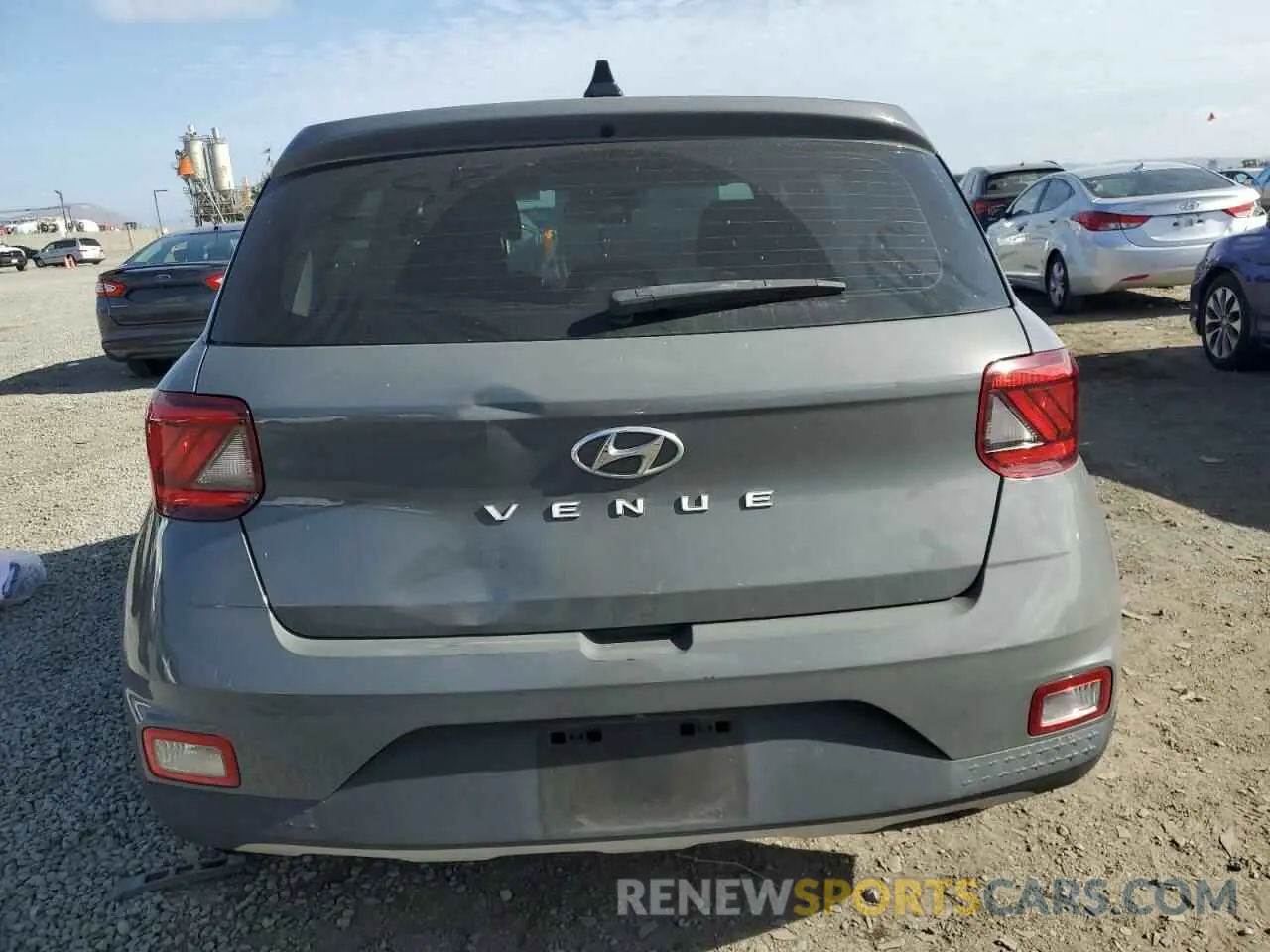 6 Photograph of a damaged car KMHRB8A34LU030202 HYUNDAI VENUE 2020